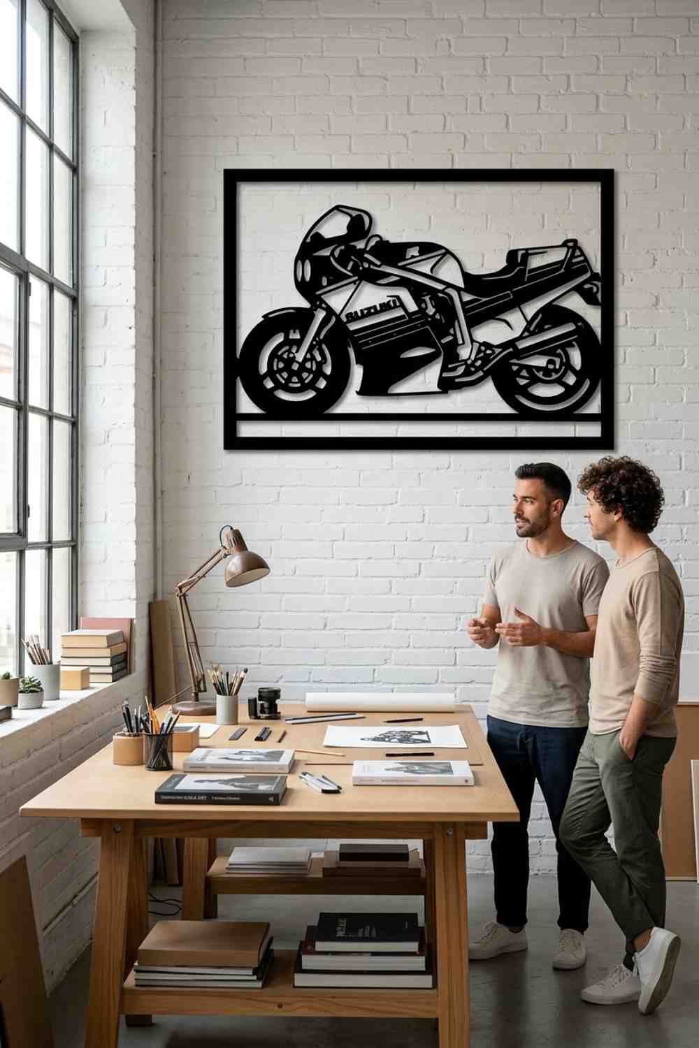 Suzuki GSX-R750 de 1985 - Cuadro decorativo | Cortayrecorta.es