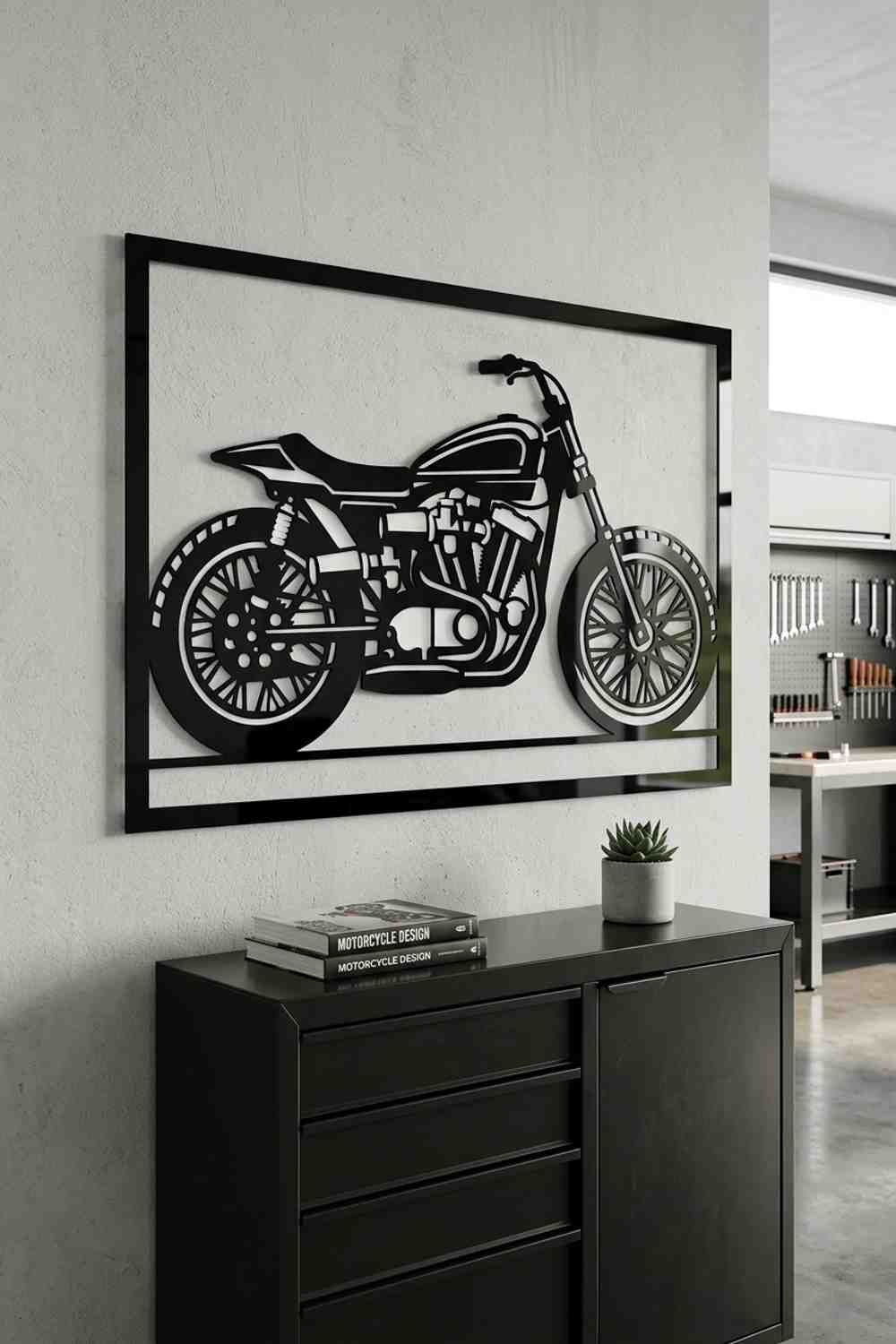 Harley-Davidson XR750 del año 2000 - Cuadro decorativo | Cortayrecorta.es