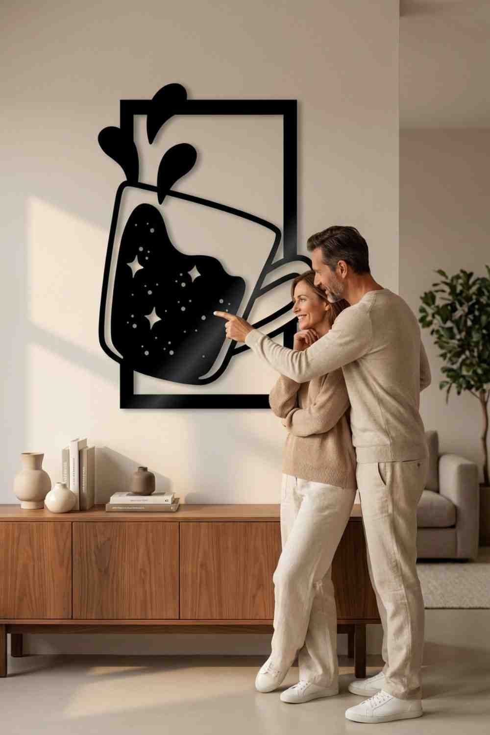 Café Universal - Cuadro decorativo | Cortayrecorta.es