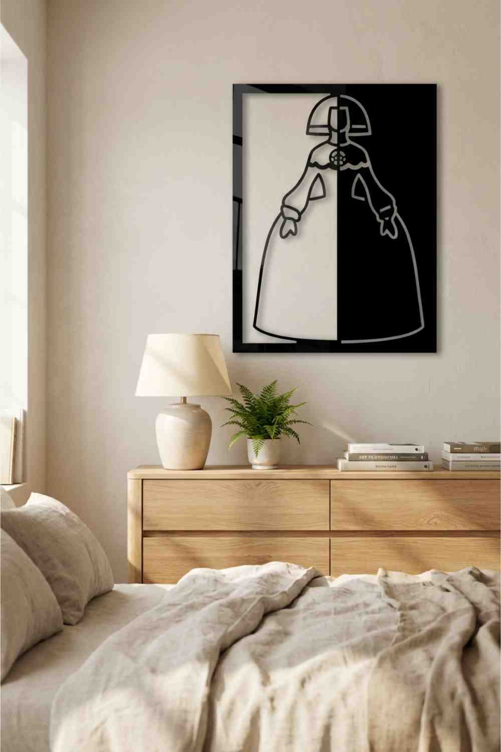Menina Ying Y Yang - Cuadro decorativo | Cortayrecorta.es