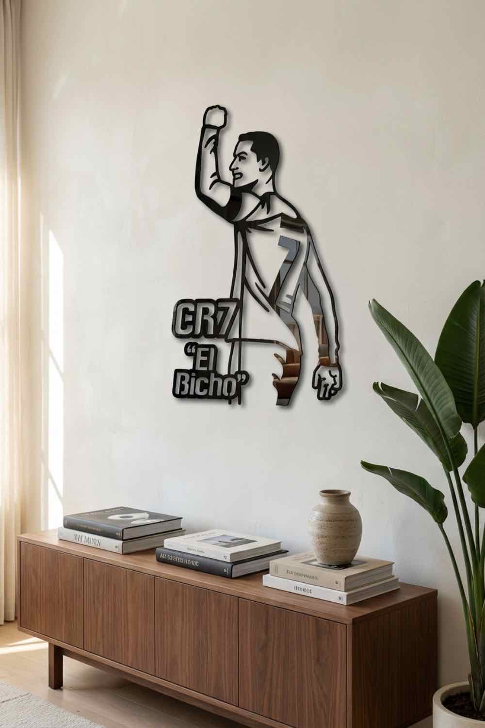 CR7 El Bicho - Cuadro decorativo | Cortayrecorta.es