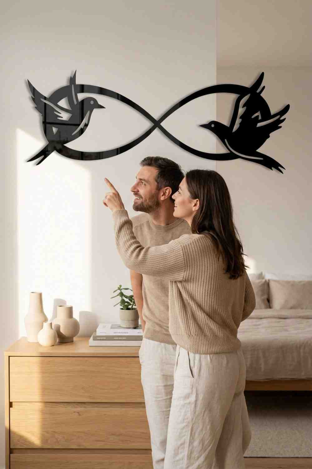 Infinite birds - Cuadro decorativo | Cortayrecorta.es