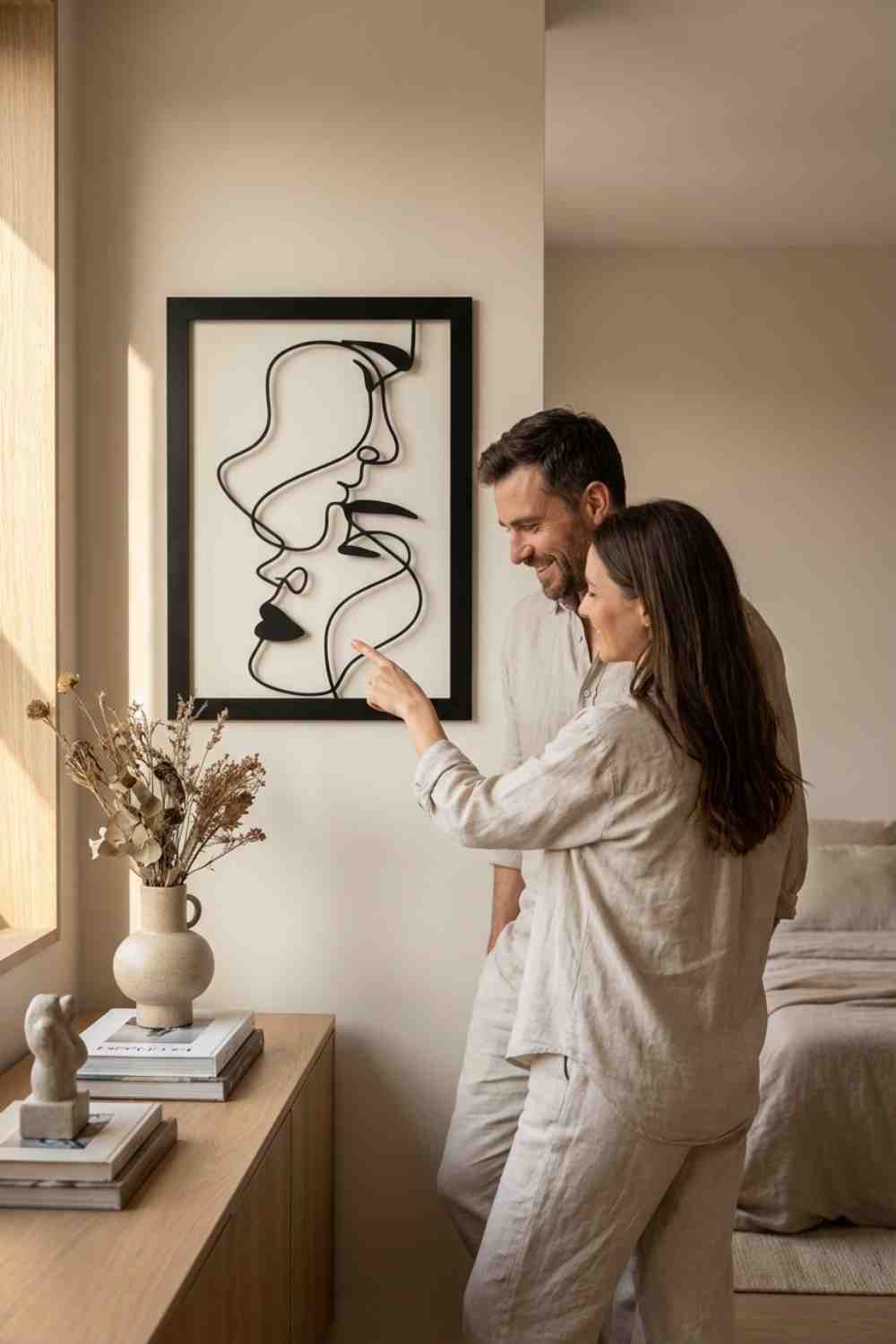 Caras - Cuadro decorativo | Cortayrecorta.es
