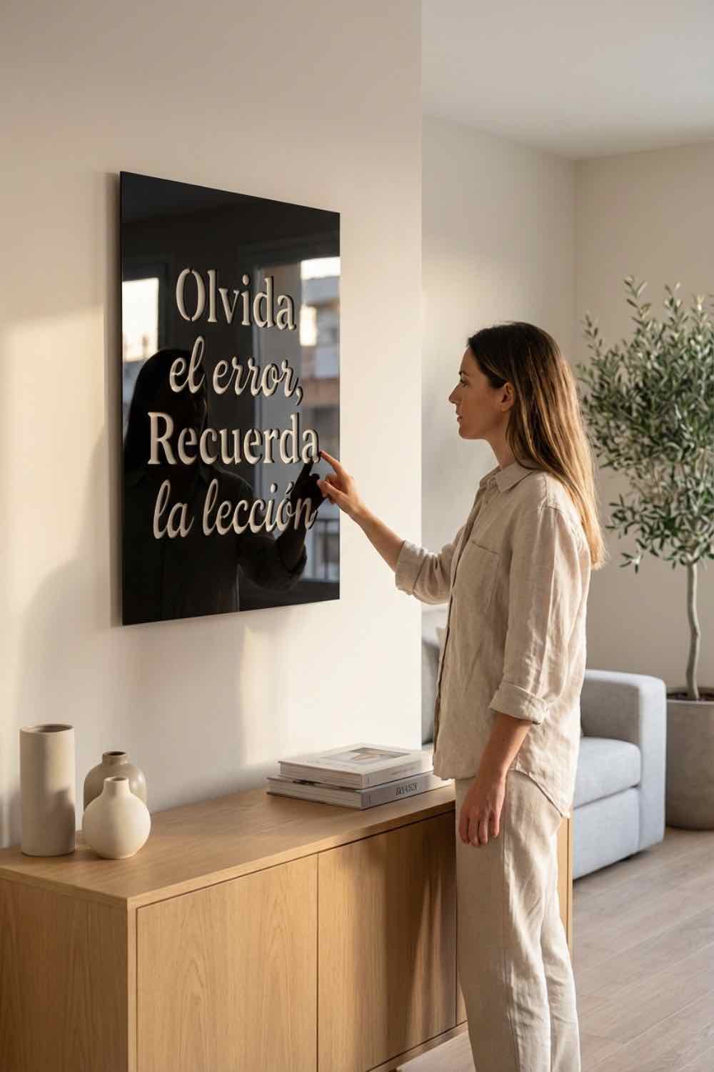 Olvida el error, recuerda la lección