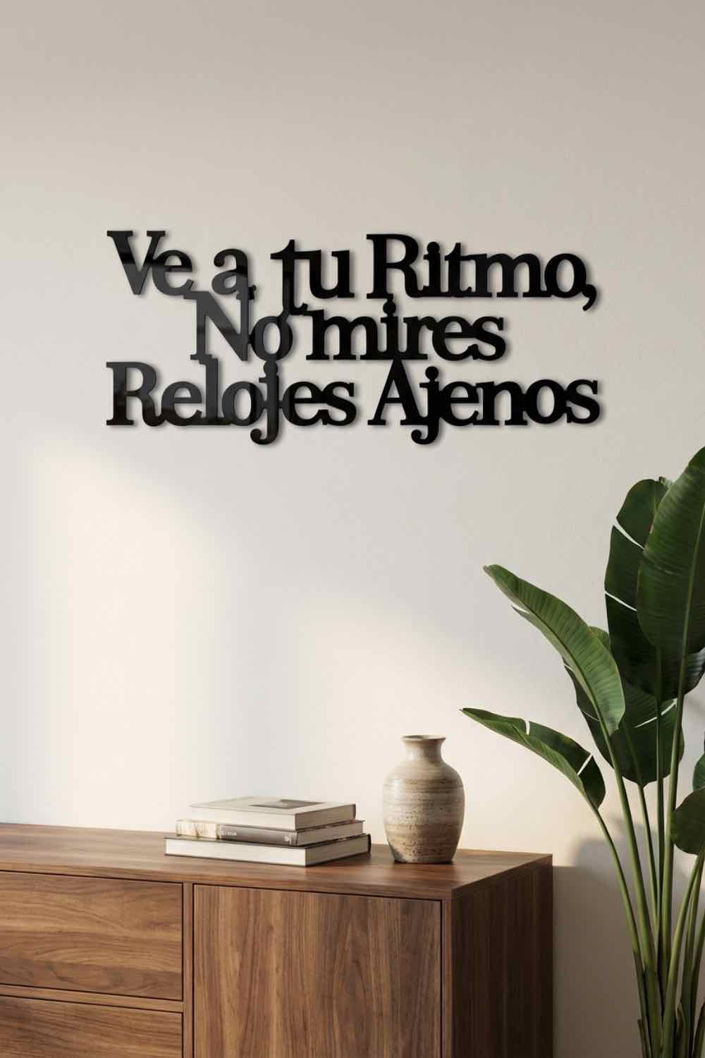 Ve a tu ritmo - Cuadro decorativo | Cortayrecorta.es