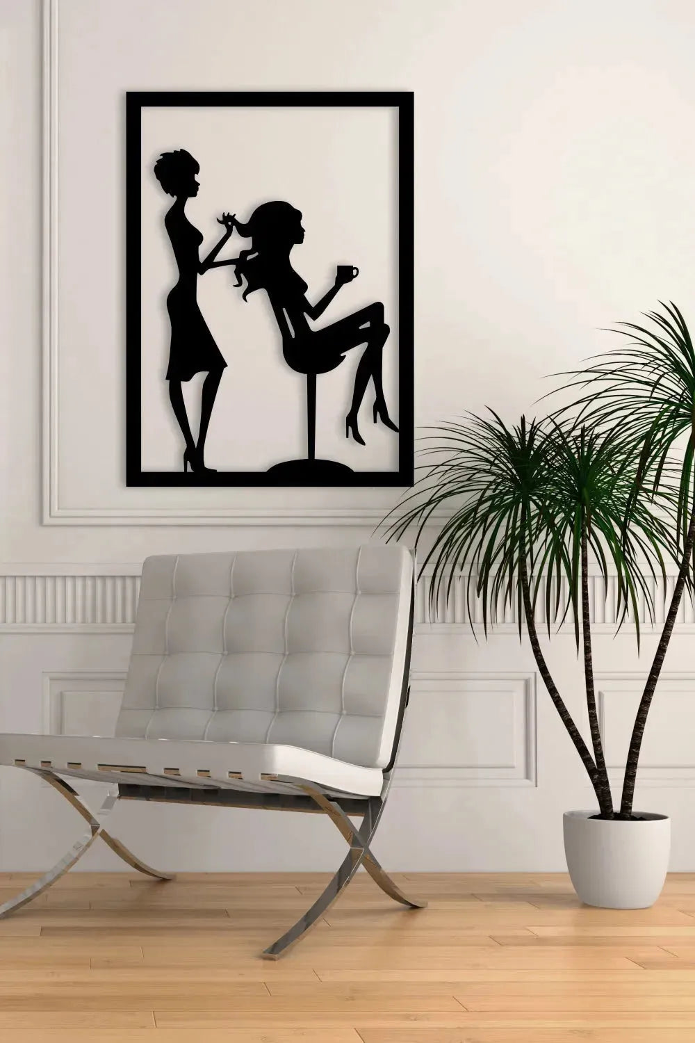 Women at the hairdresser