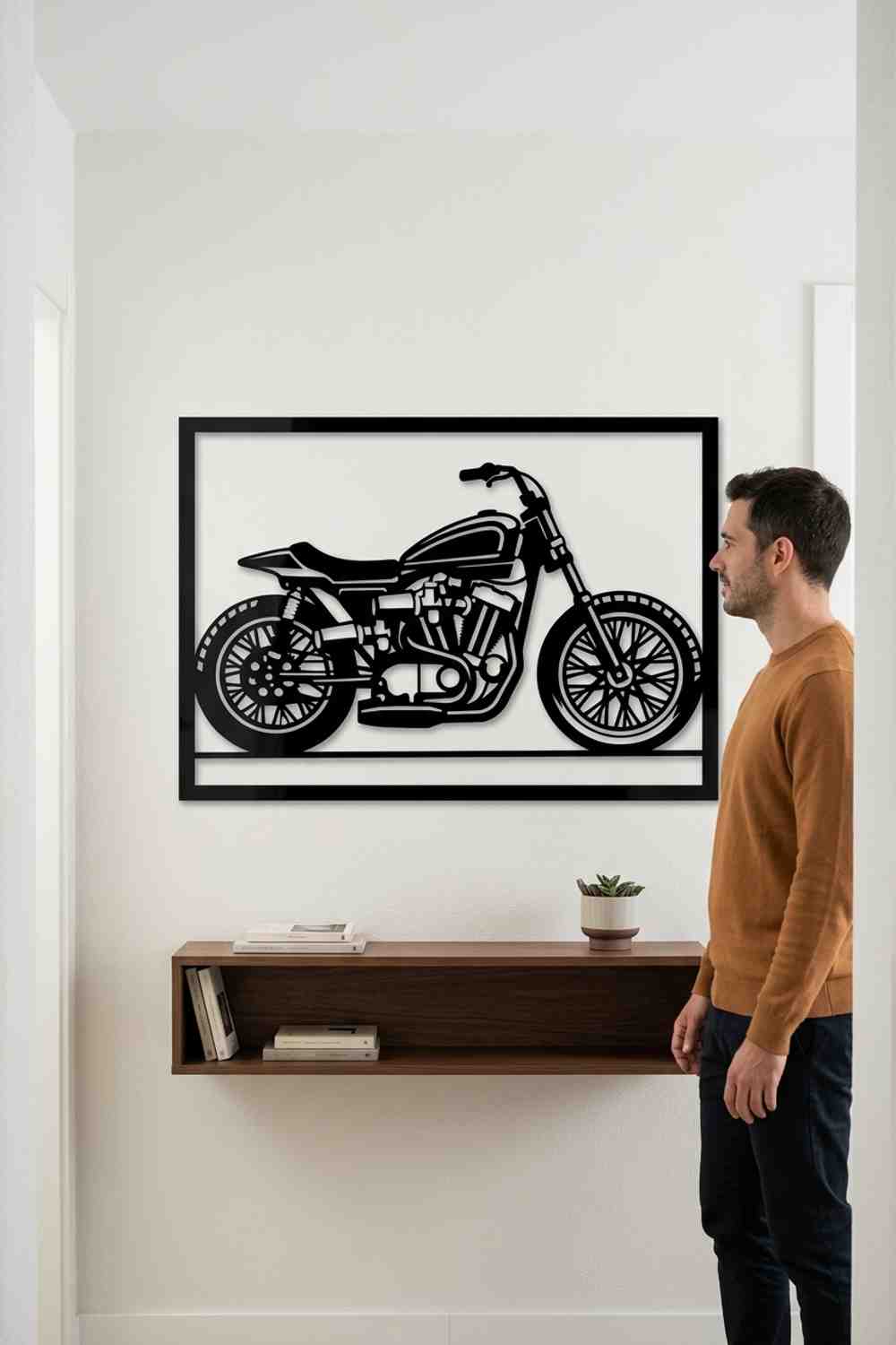 Harley-Davidson XR750 del año 2000 - Cuadro decorativo | Cortayrecorta.es