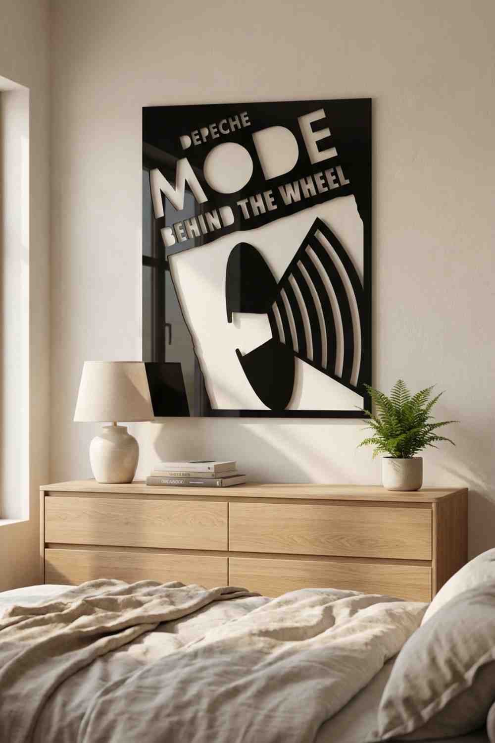 Depeche Mode Behind - Cuadro decorativo | Cortayrecorta.es