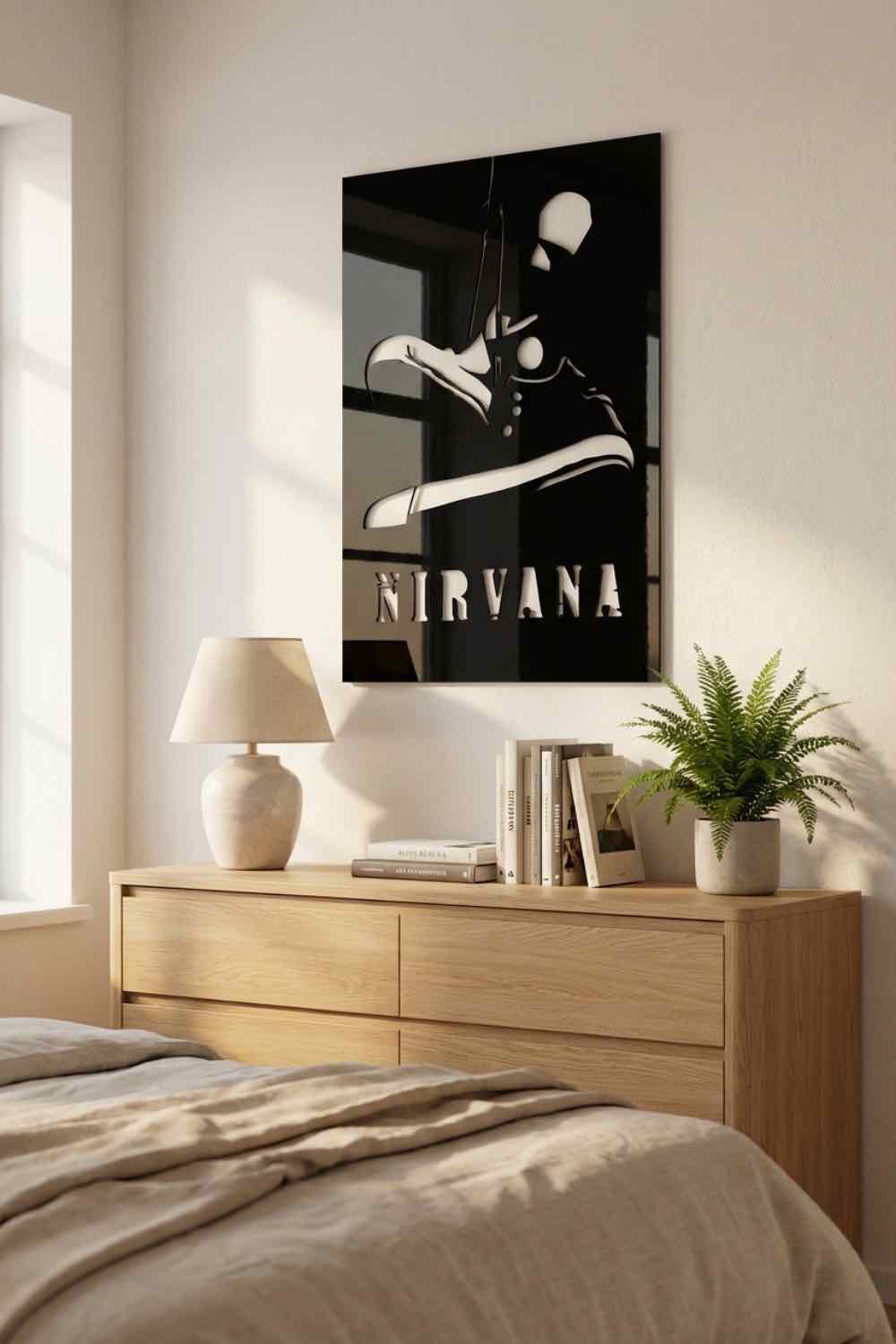 Nirvana - Cuadro decorativo | Cortayrecorta.es