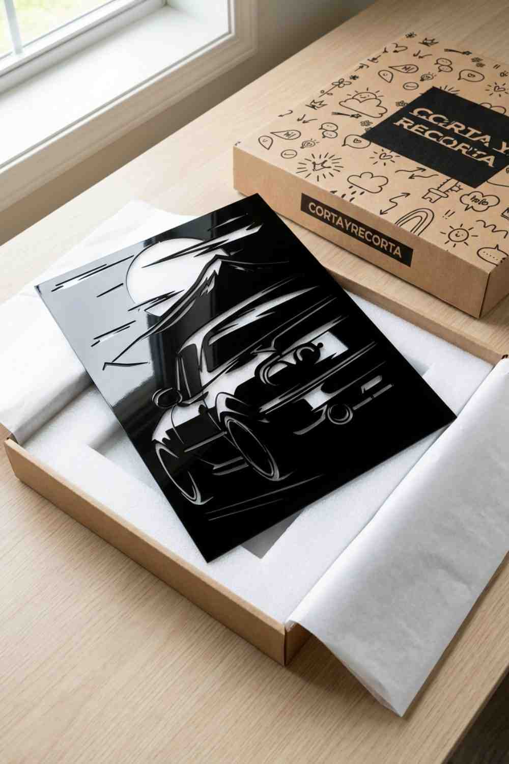 Mazda Mx5 - Cuadro decorativo | Cortayrecorta.es