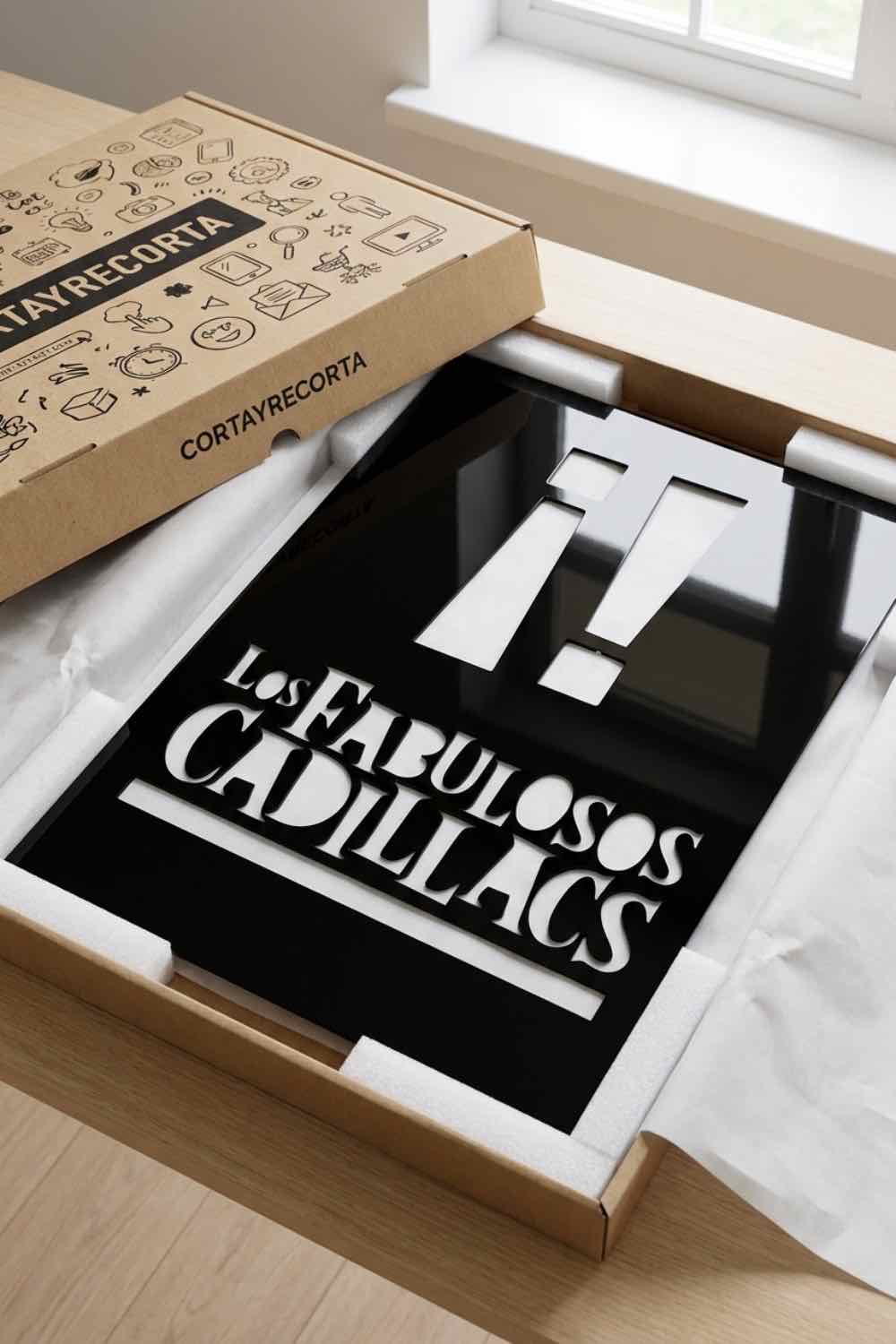 Los Fabulosos Cadillacs - Cuadro decorativo | Cortayrecorta.es