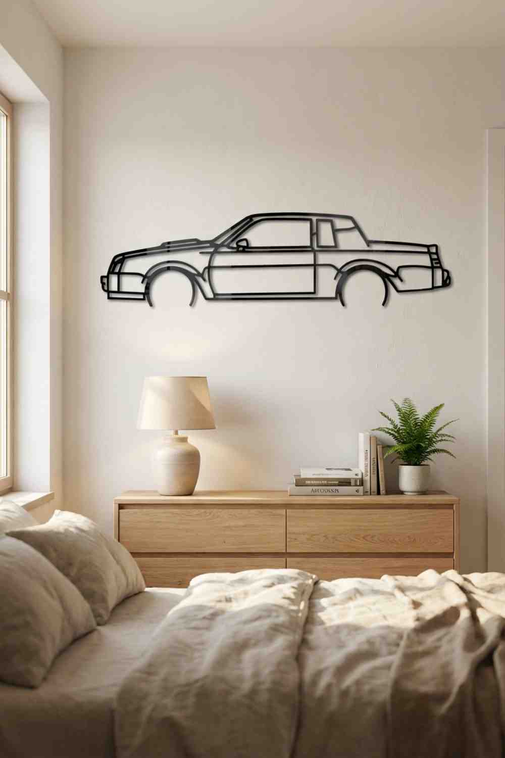 Buick Regal Grand National 1987 Detailed - Cuadro decorativo | Cortayrecorta.es