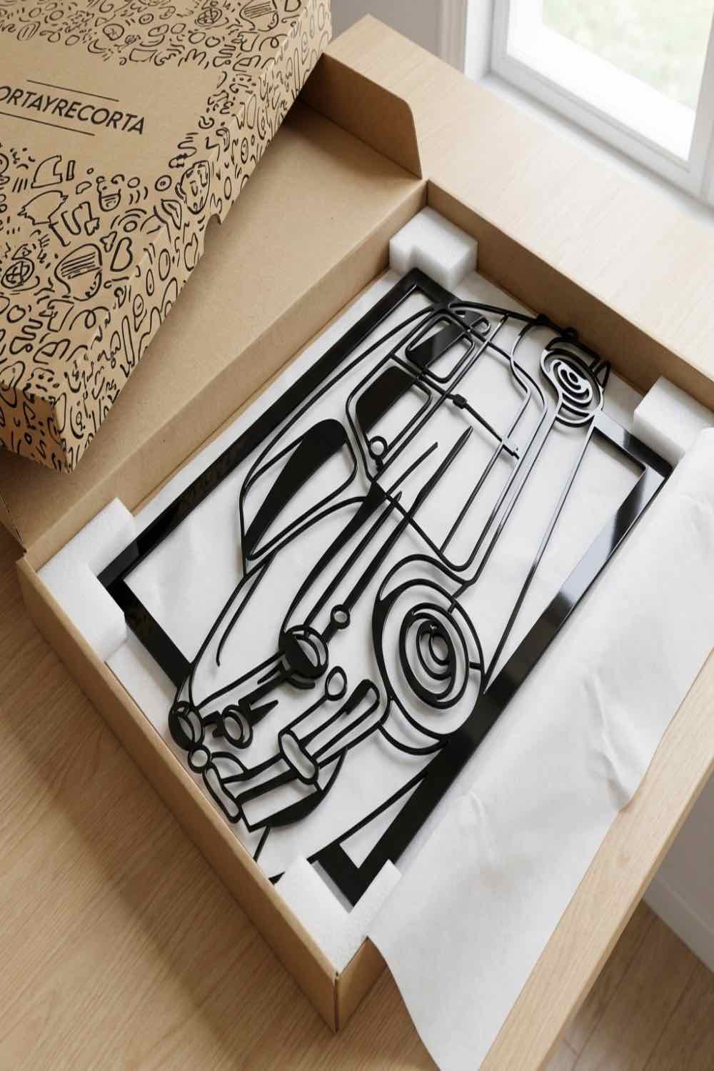 Seat 800 - Cuadro decorativo | Cortayrecorta.es