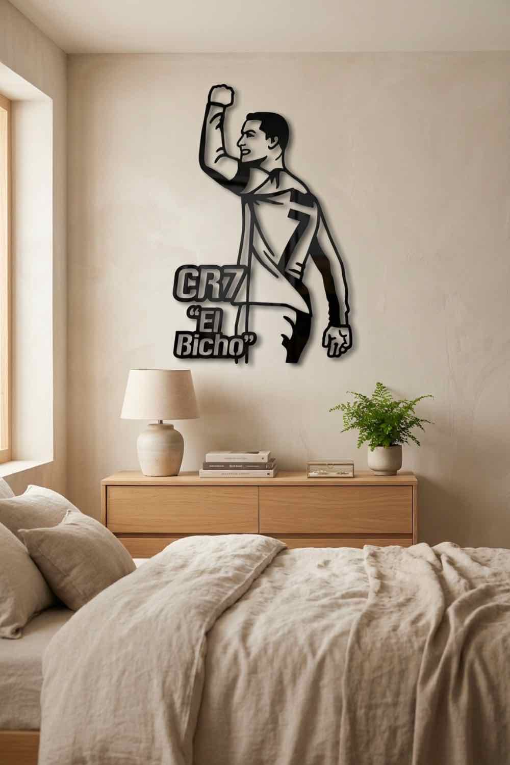CR7 El Bicho - Cuadro decorativo | Cortayrecorta.es