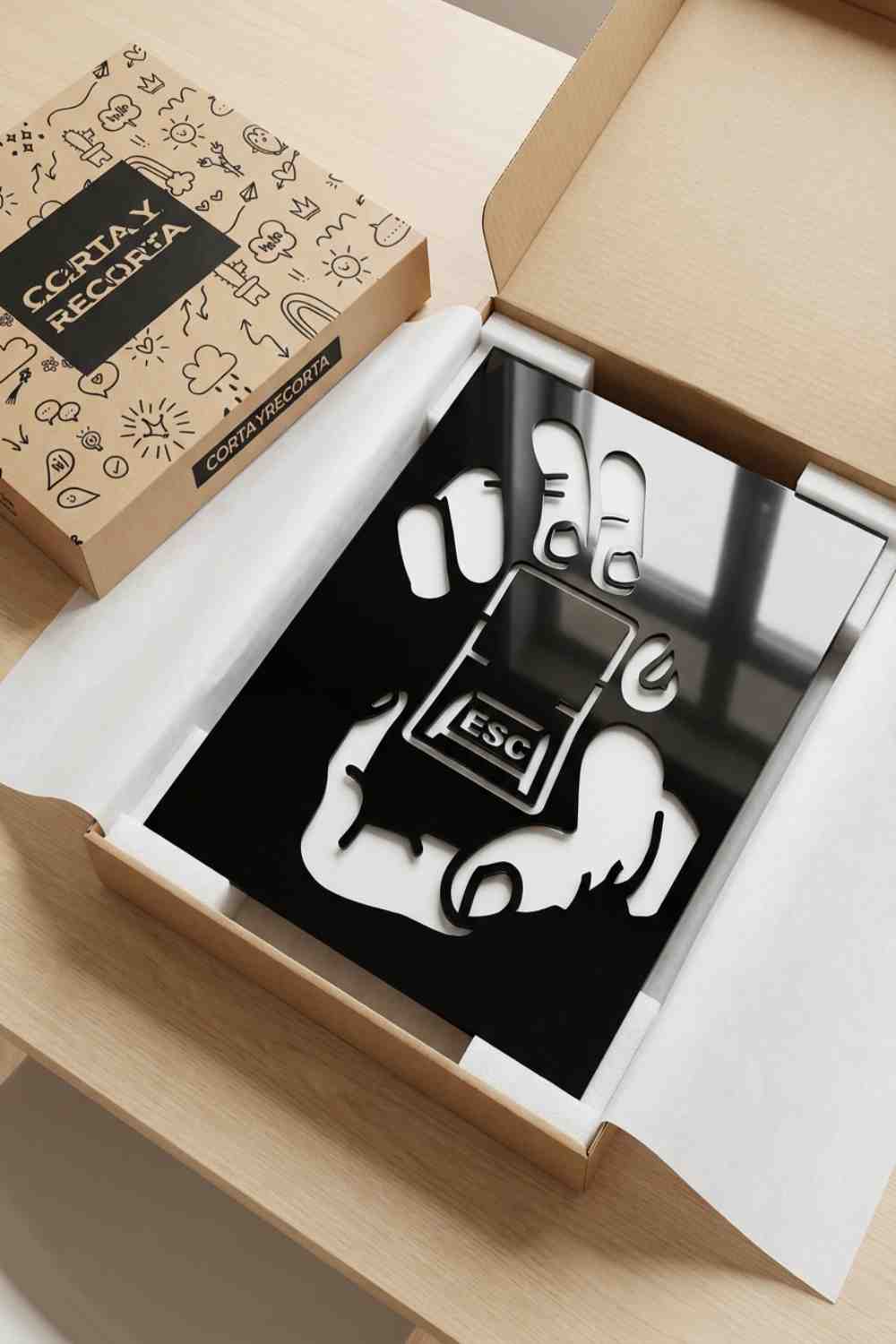 Escape - Cuadro decorativo | Cortayrecorta.es