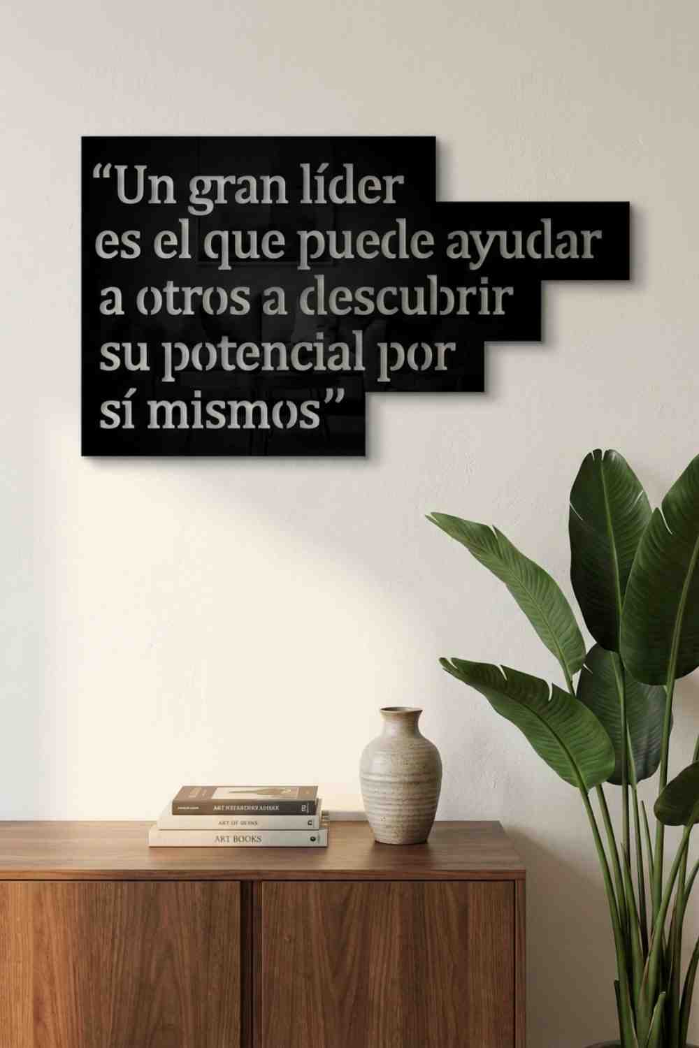 Un gran líder - Cuadro decorativo | Cortayrecorta.es