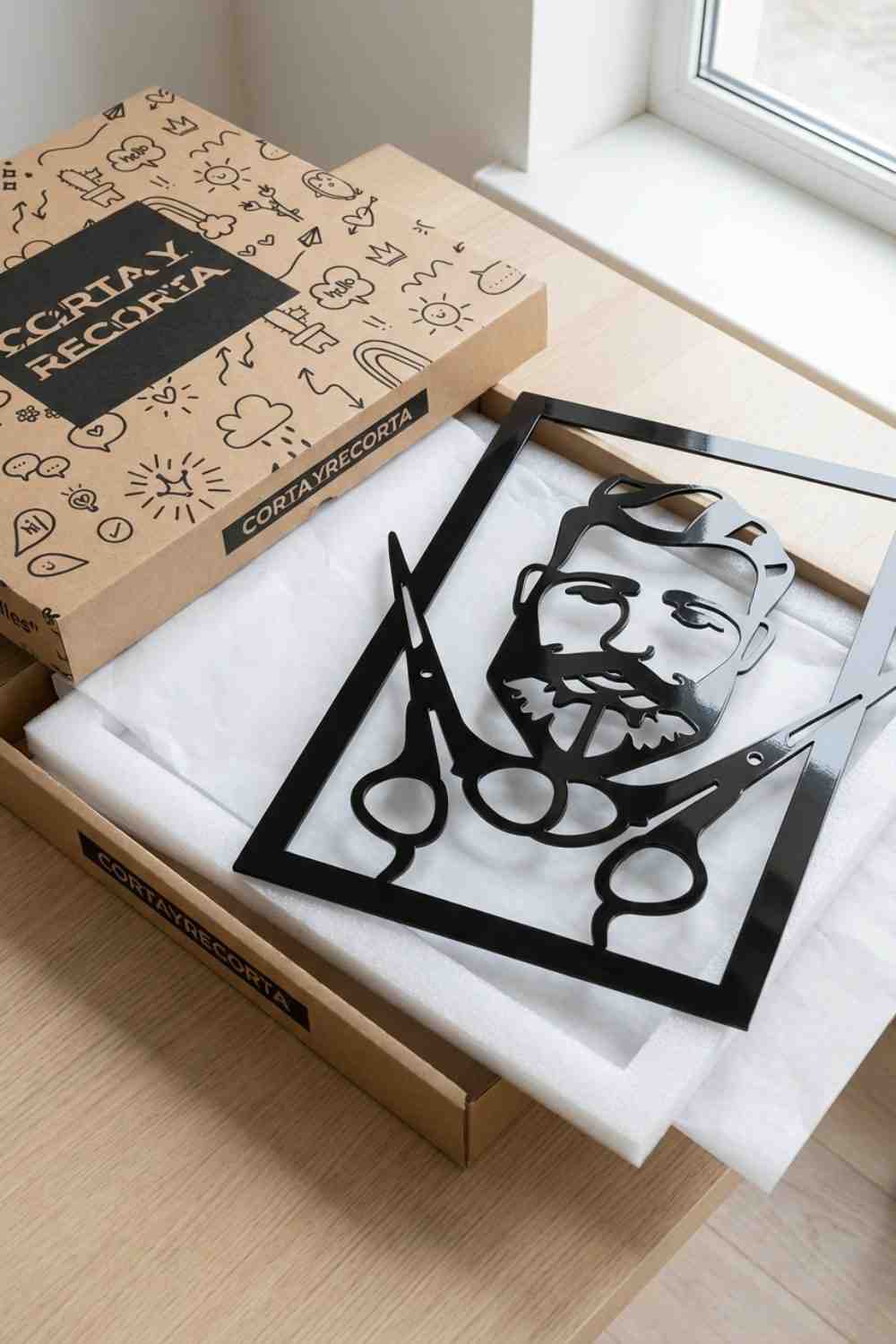 Hombre con estilo - Cuadro decorativo | Cortayrecorta.es