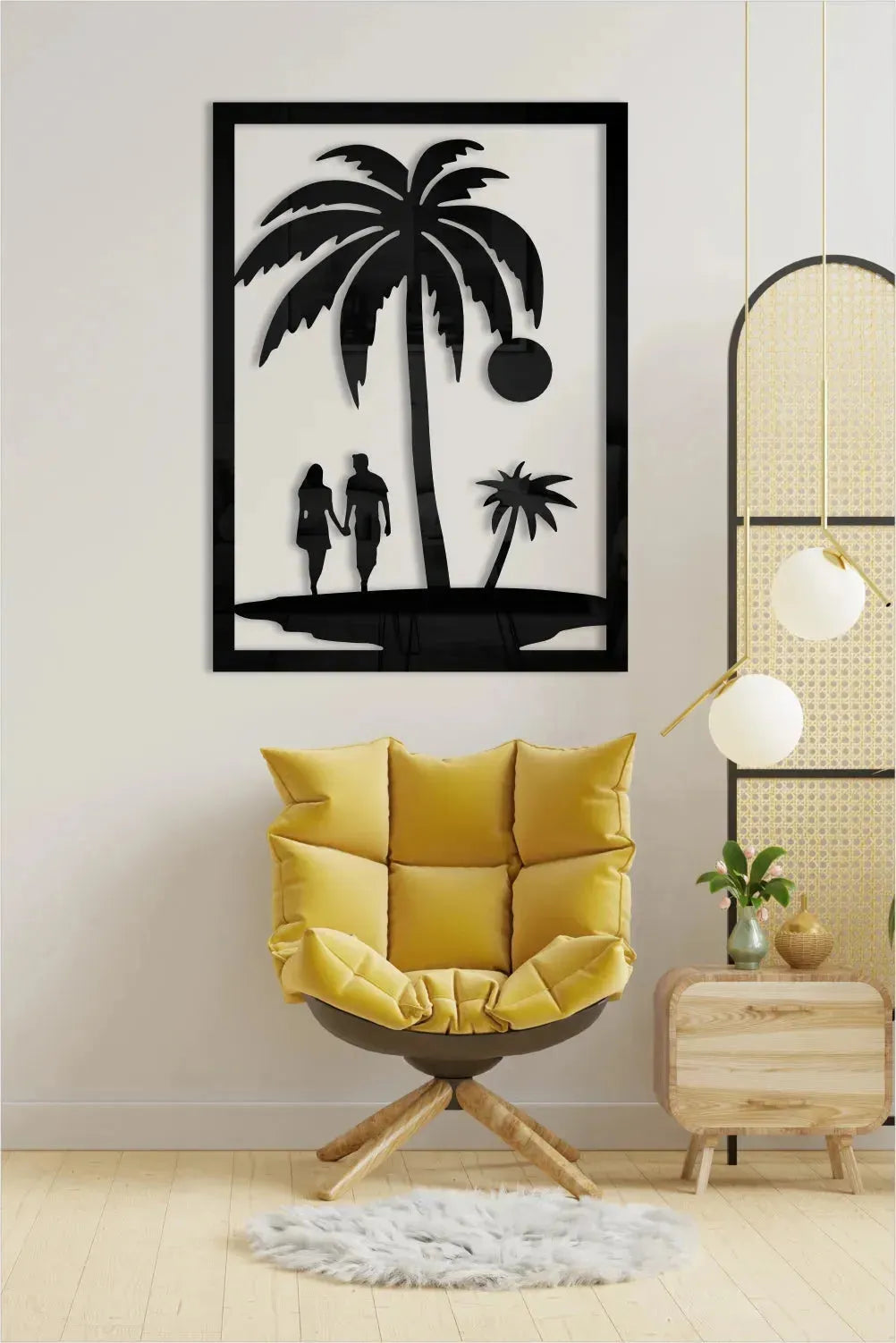 Walking on the beach