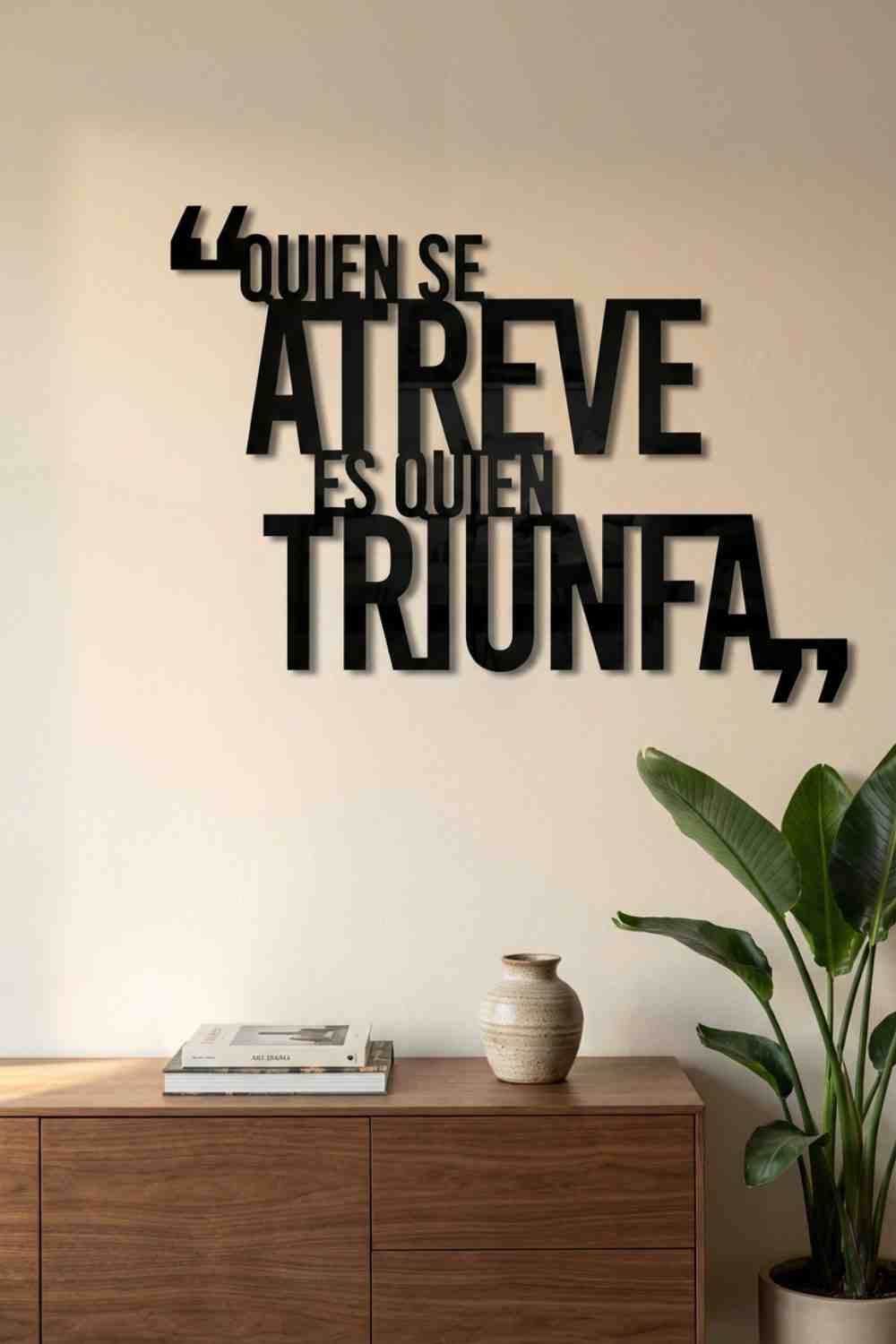 Triunfar - Cuadro decorativo | Cortayrecorta.es