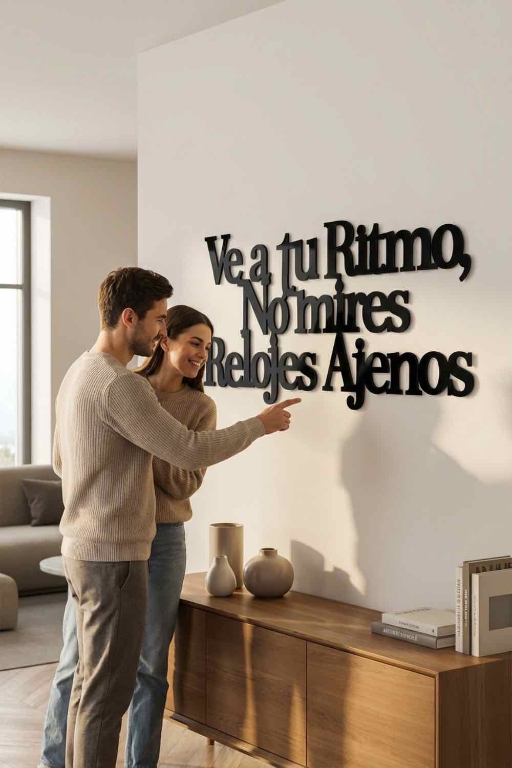 Ve a tu ritmo - Cuadro decorativo | Cortayrecorta.es