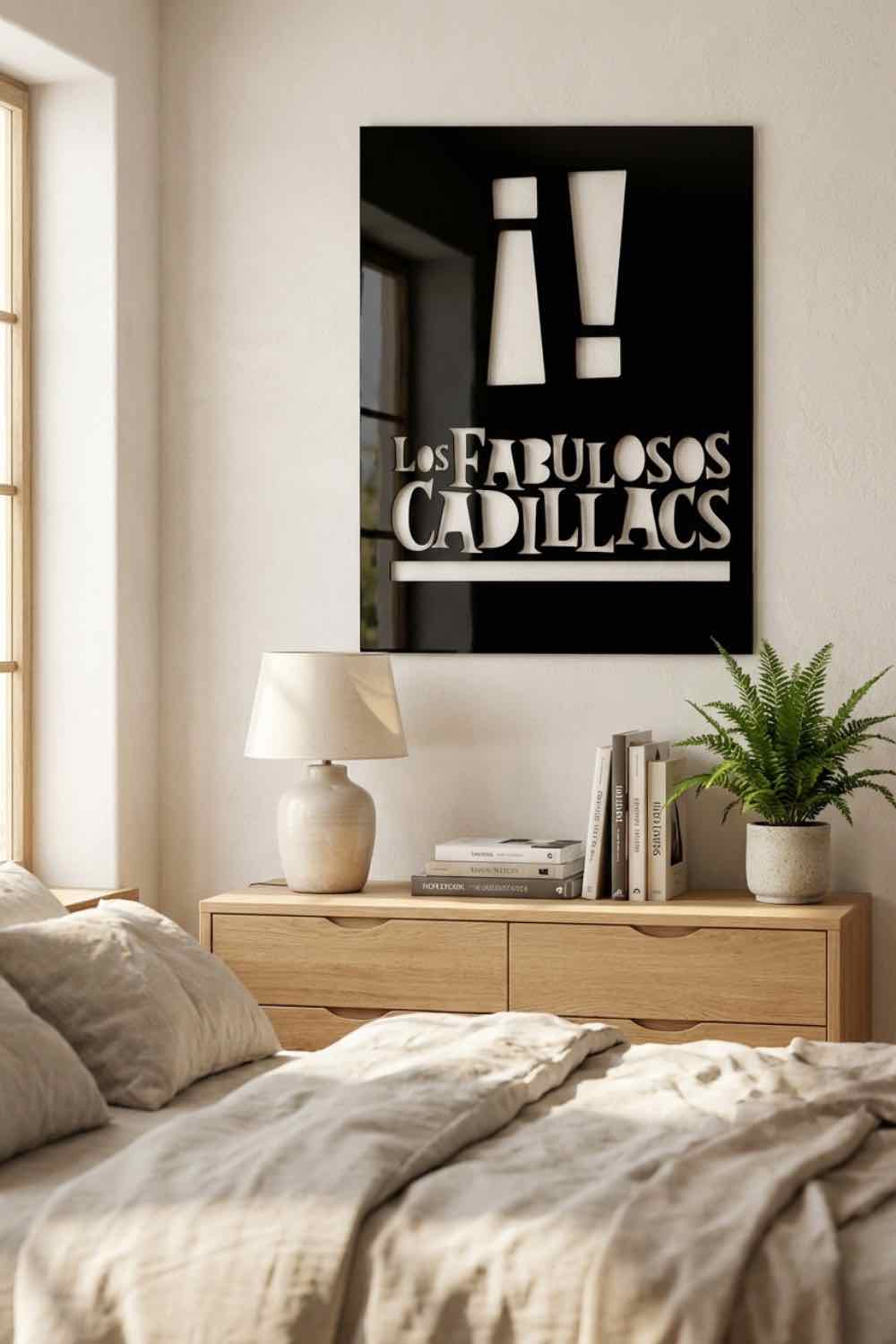 Los Fabulosos Cadillacs - Cuadro decorativo | Cortayrecorta.es