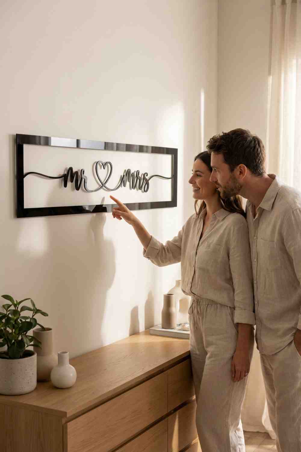 Miss Y Mister - Cuadro decorativo | Cortayrecorta.es