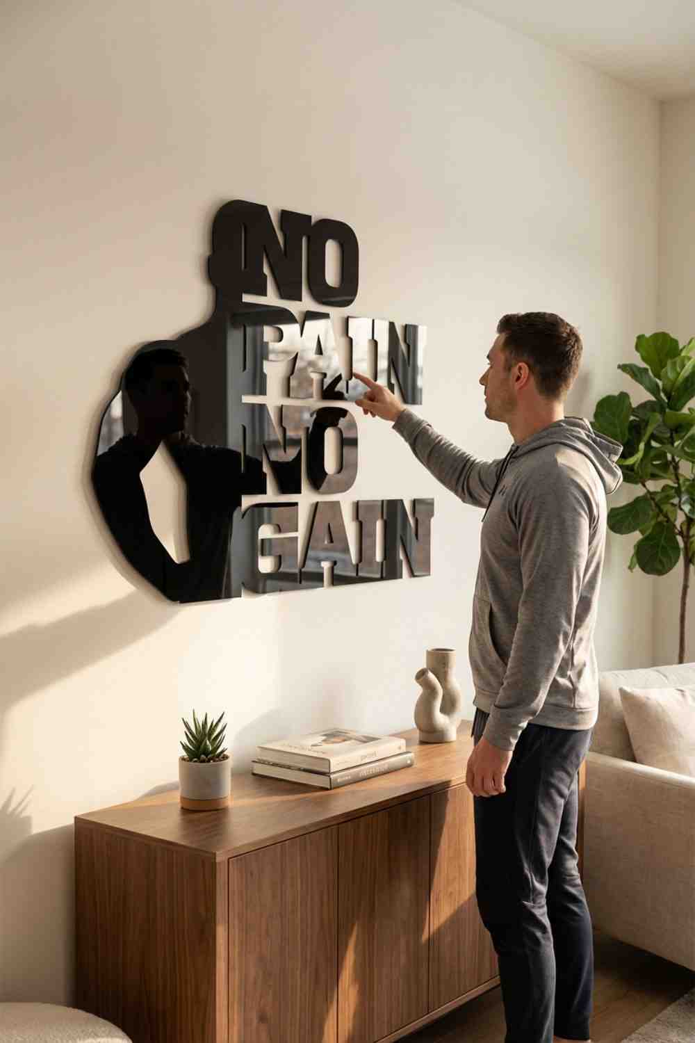 No pain no gain