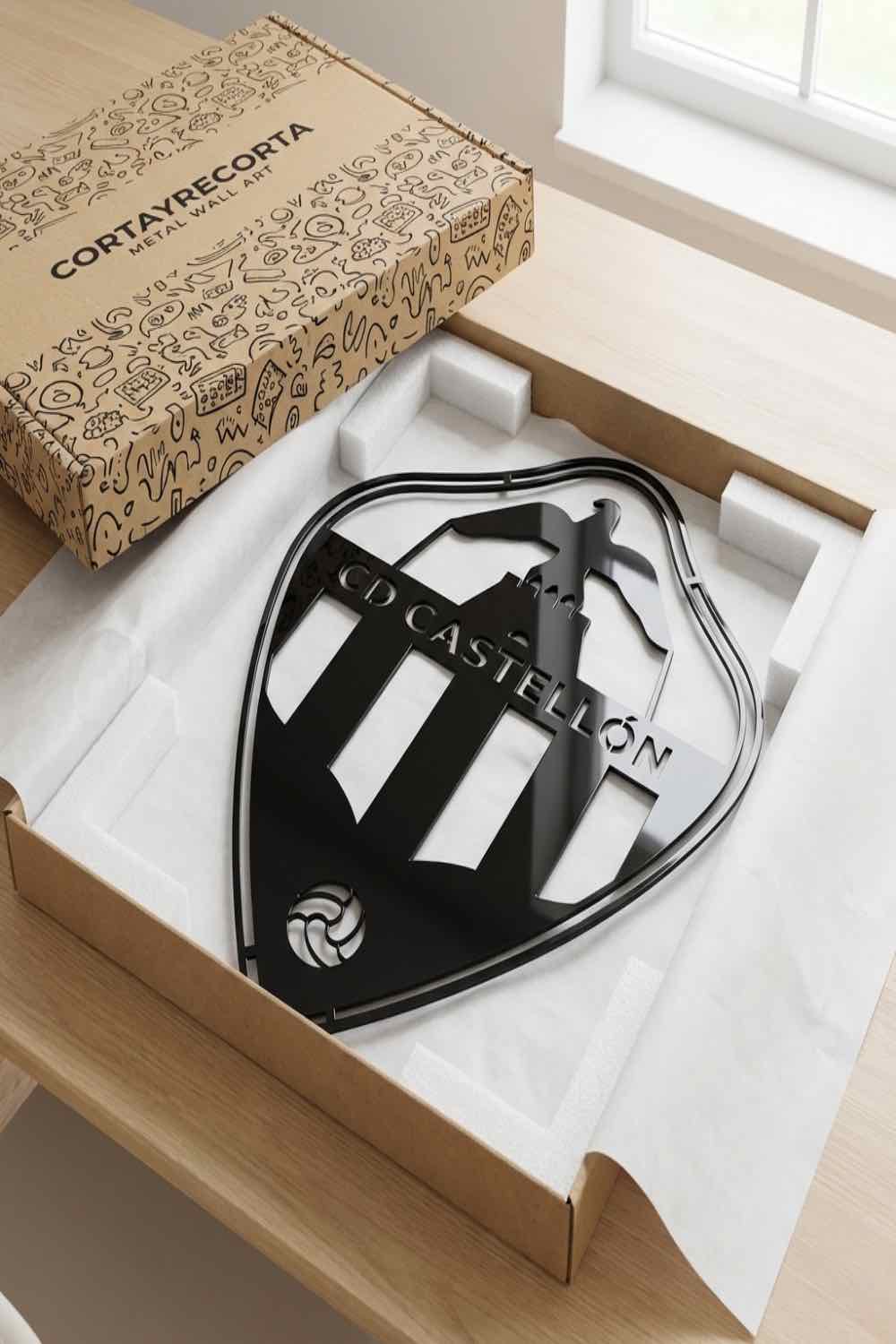 C D Castellón - Cuadro decorativo | Cortayrecorta.es