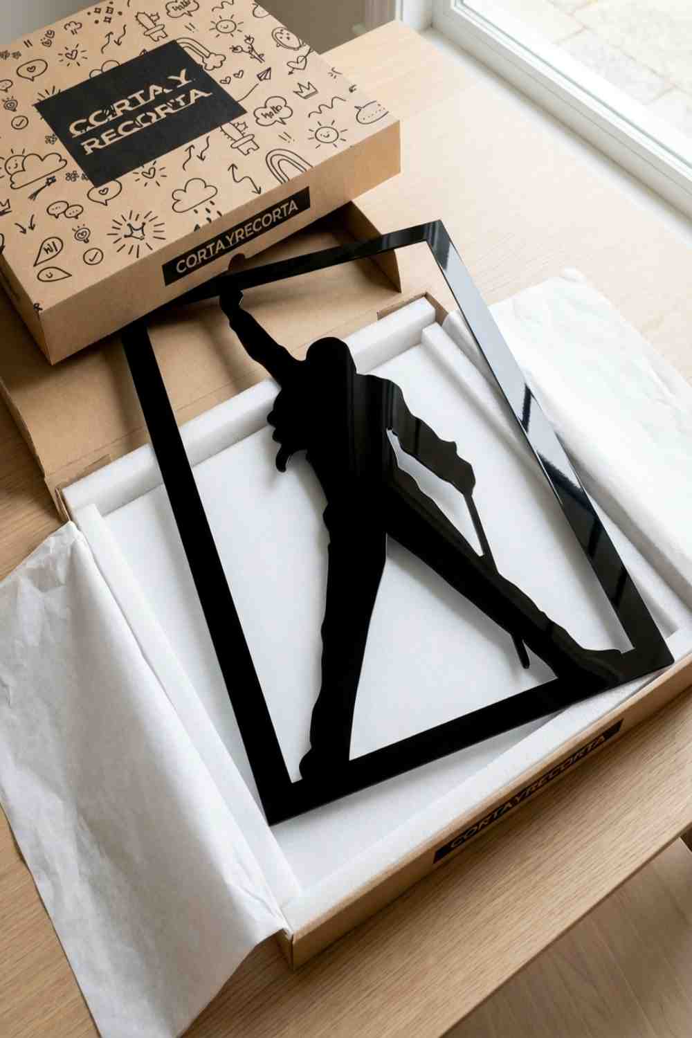 Freddie Mercury - Cuadro decorativo | Cortayrecorta.es