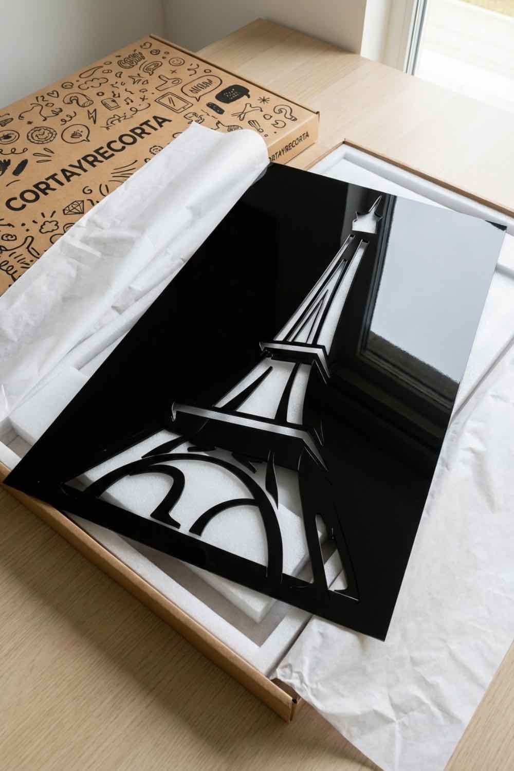 Eiffel - Cuadro decorativo | Cortayrecorta.es
