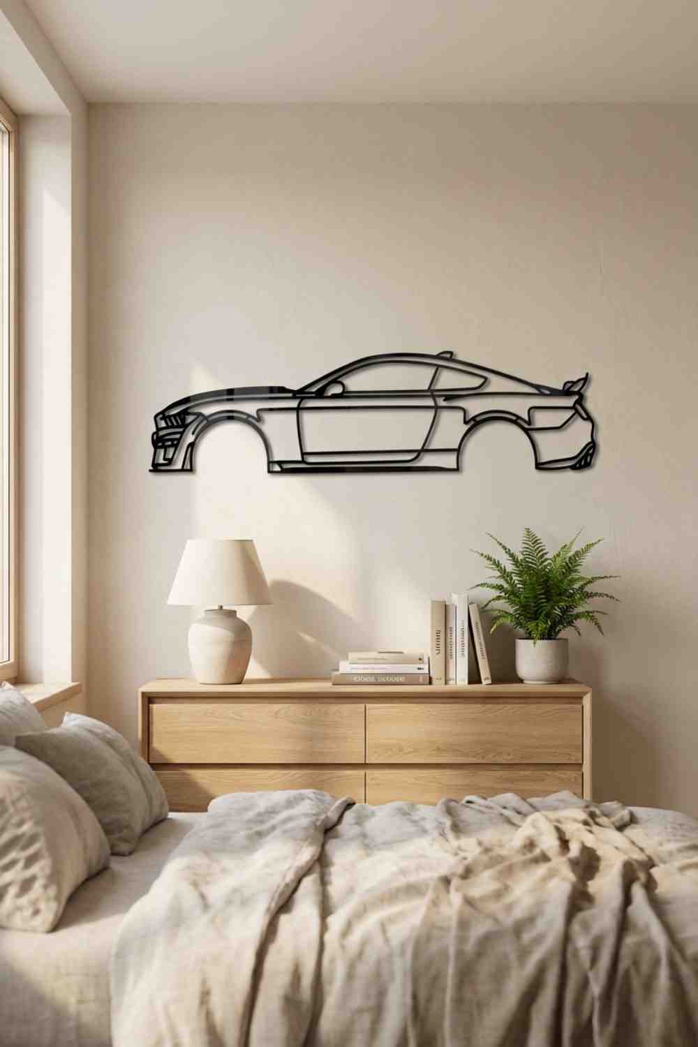 Mustang Gt500 Detailed - Cuadro decorativo | Cortayrecorta.es