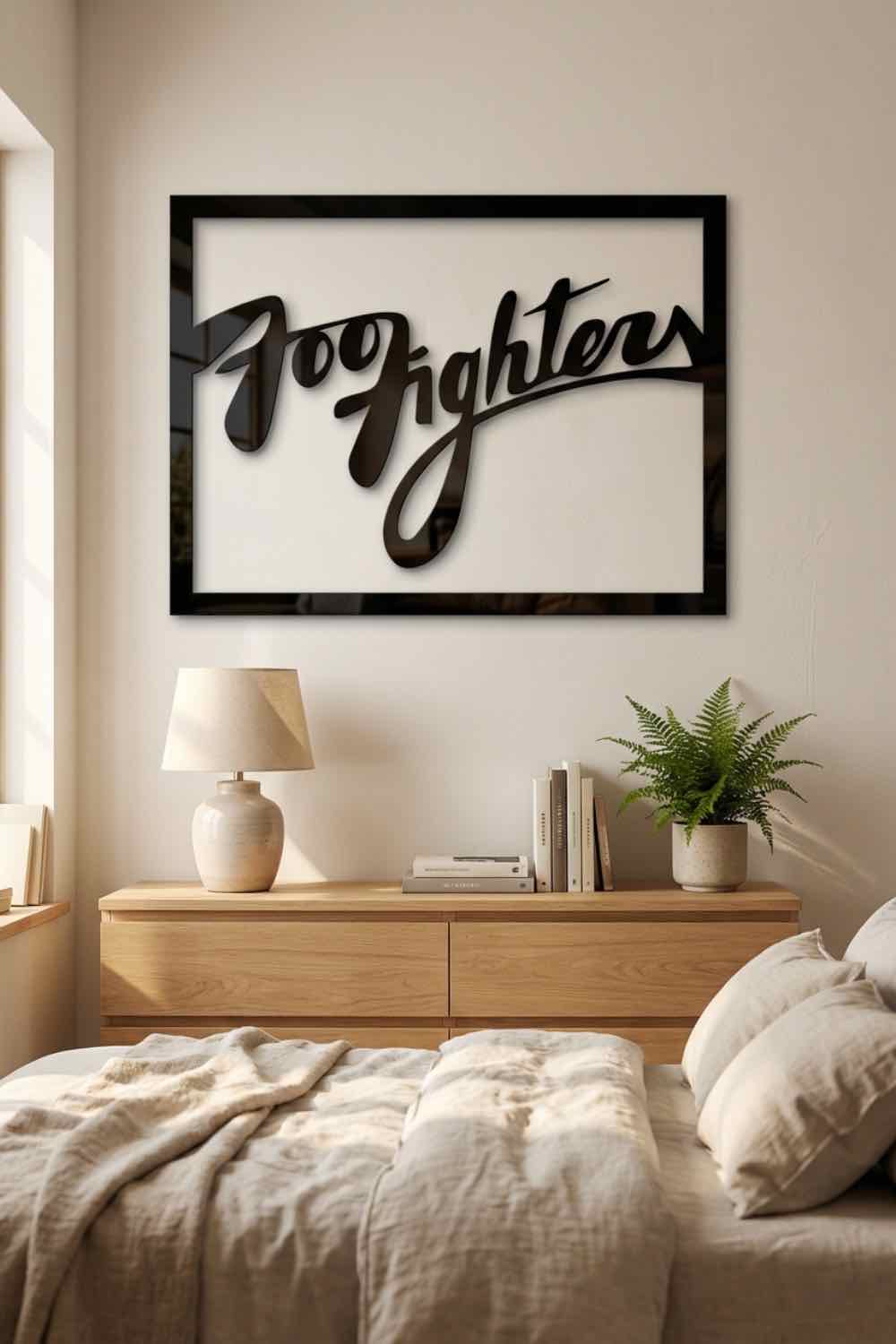 Foo Fighters - Cuadro decorativo | Cortayrecorta.es