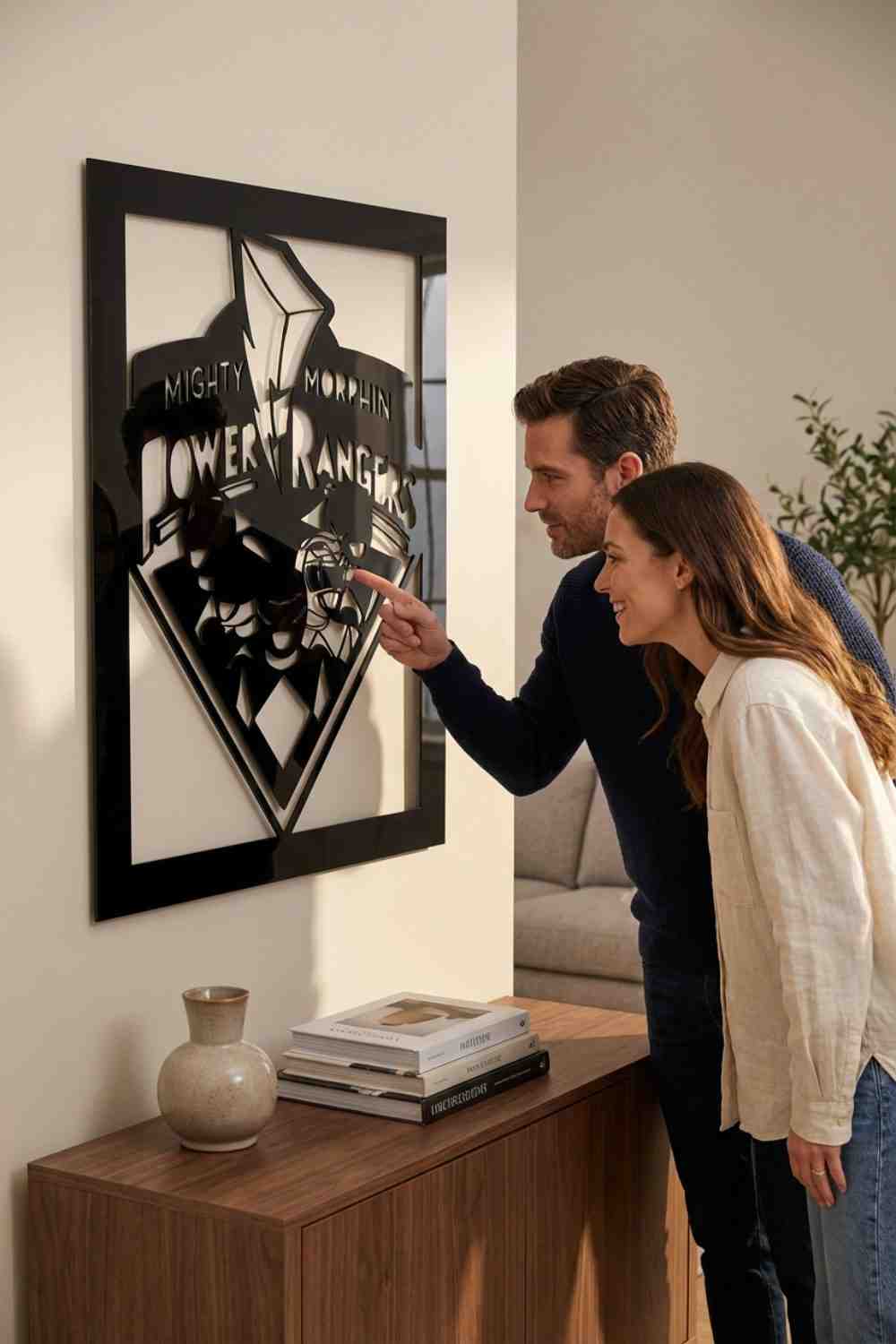 Power Ranger - Cuadro decorativo | Cortayrecorta.es