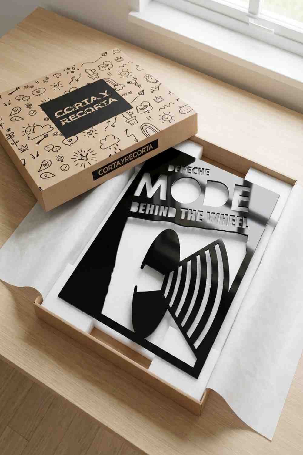 Depeche Mode Behind - Cuadro decorativo | Cortayrecorta.es