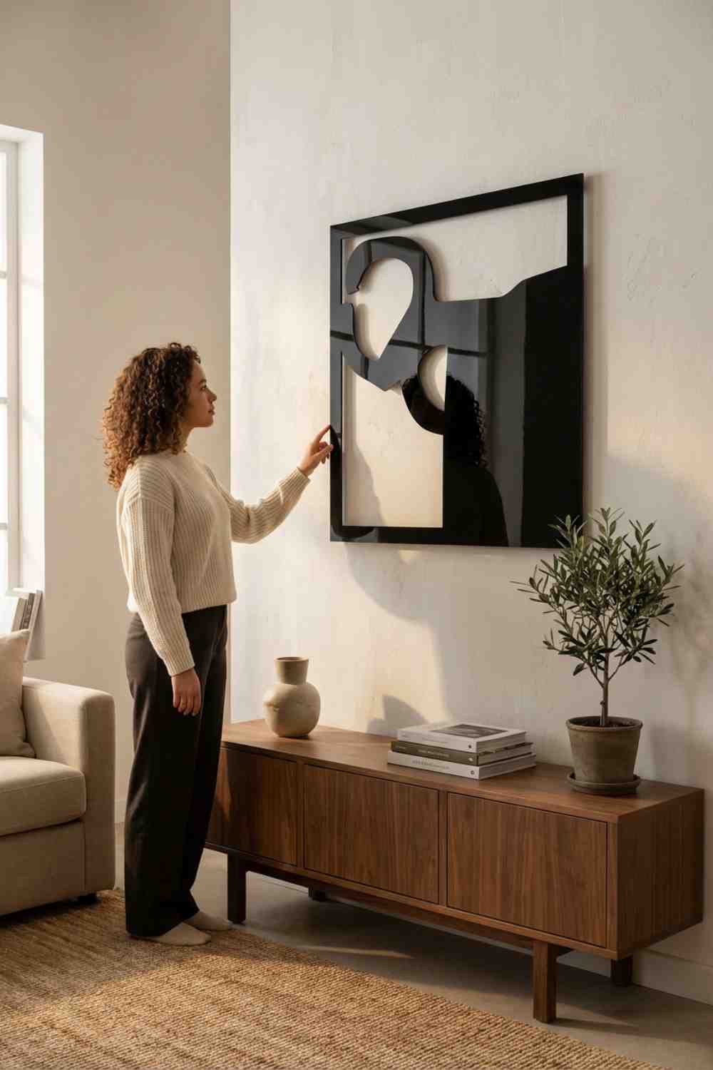 Chillida Nº01 - Cuadro decorativo | Cortayrecorta.es