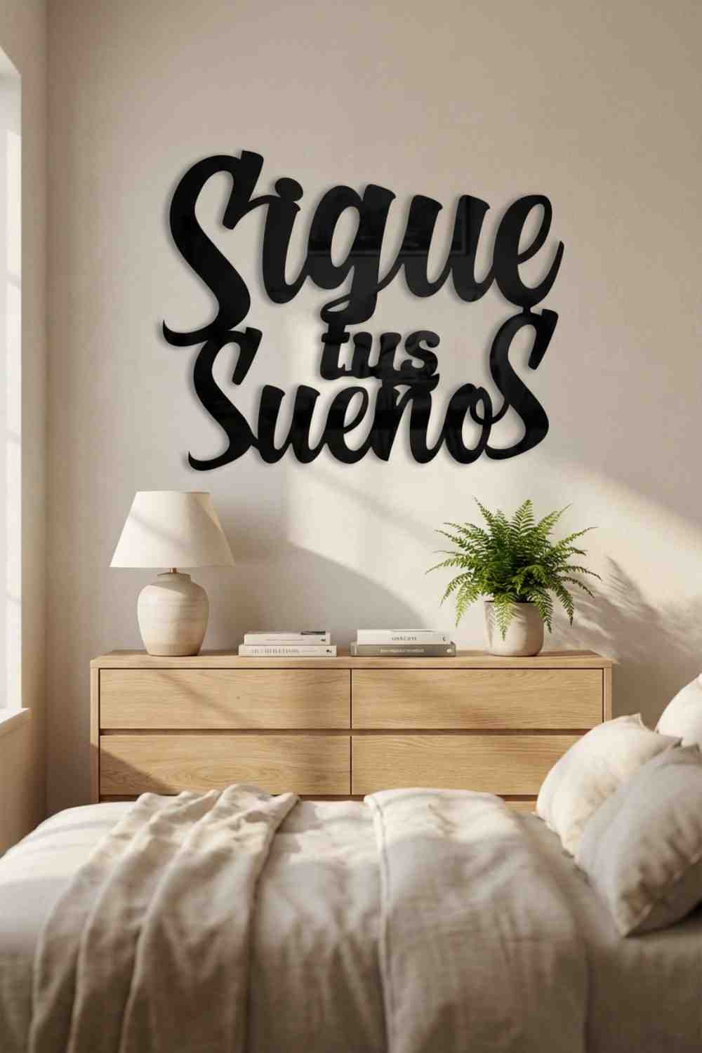 Sigue Tus Sueños - Cuadro decorativo | Cortayrecorta.es