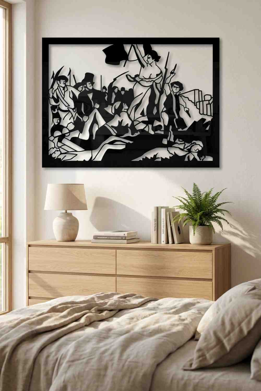 La Libertad Guiando Al Pueblo