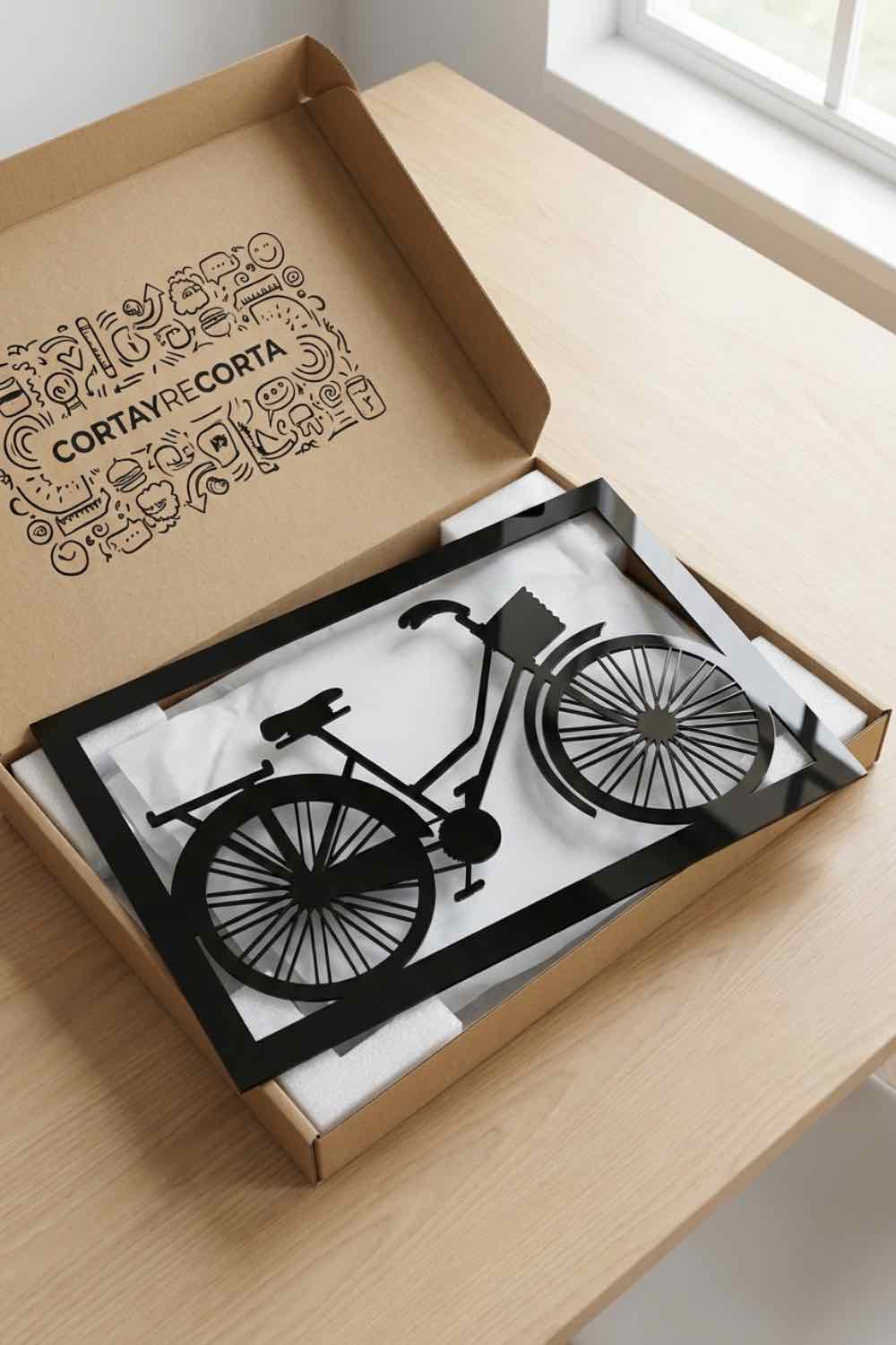 My Bike My Way - Cuadro decorativo | Cortayrecorta.es