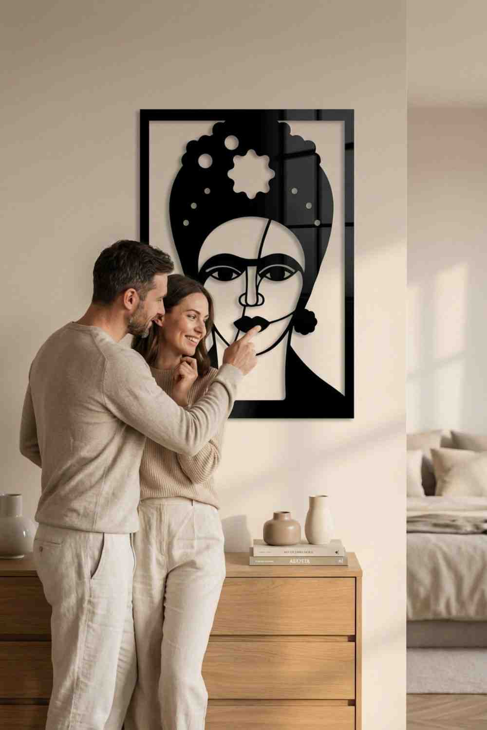 Frida Kahlo - Cuadro decorativo | Cortayrecorta.es