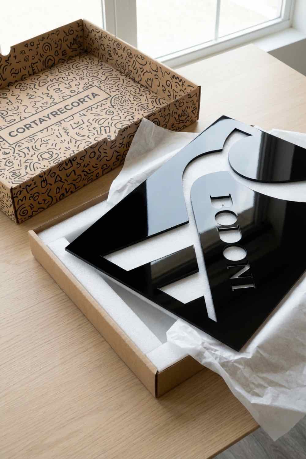 Bodoni Font - Cuadro decorativo | Cortayrecorta.es