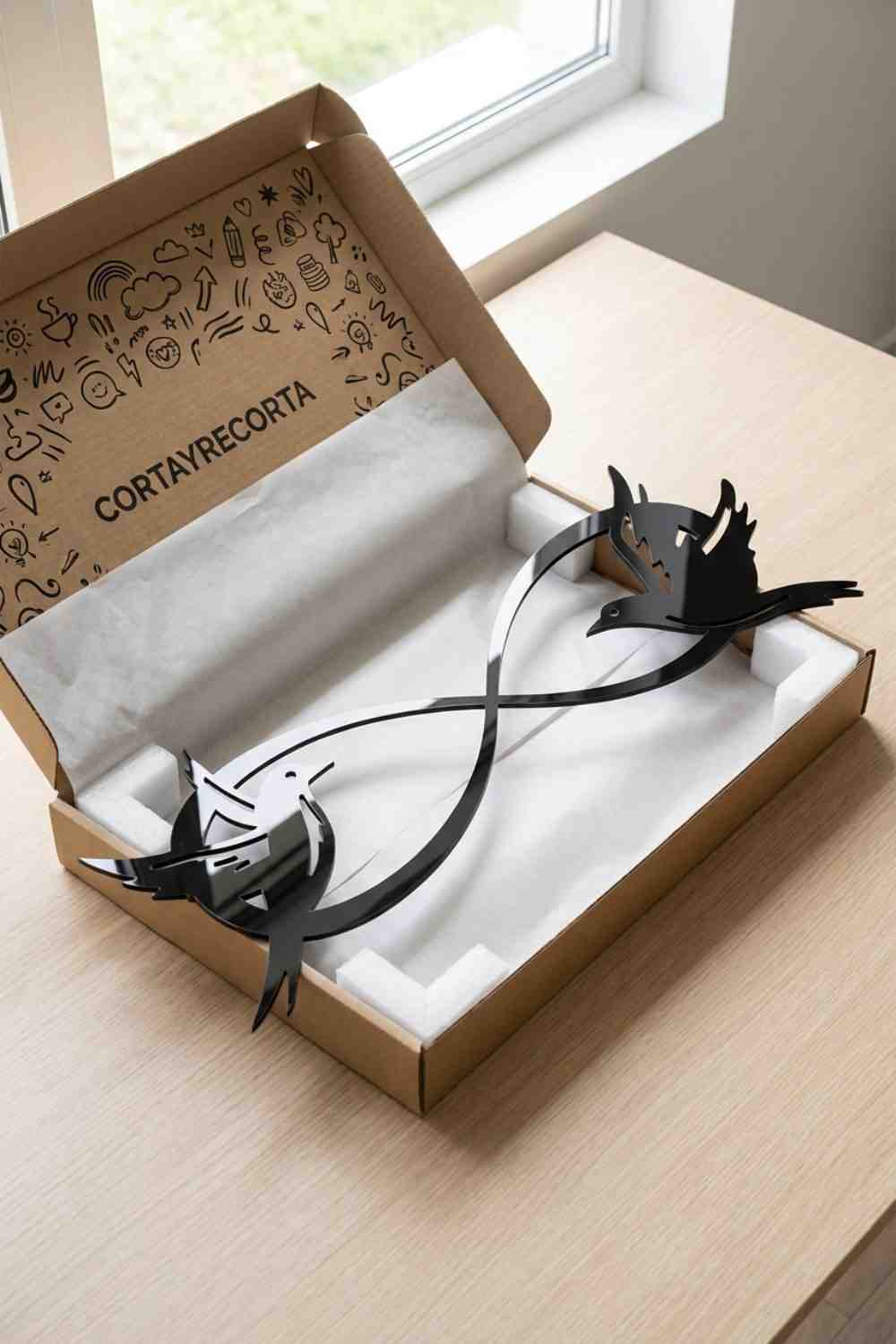Infinite birds - Cuadro decorativo | Cortayrecorta.es