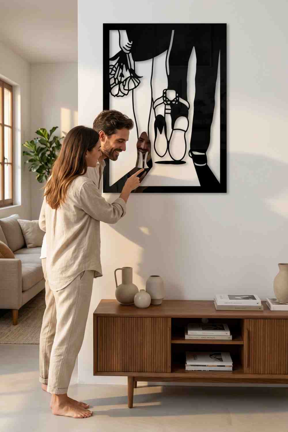 Comprometidos - Cuadro decorativo | Cortayrecorta.es