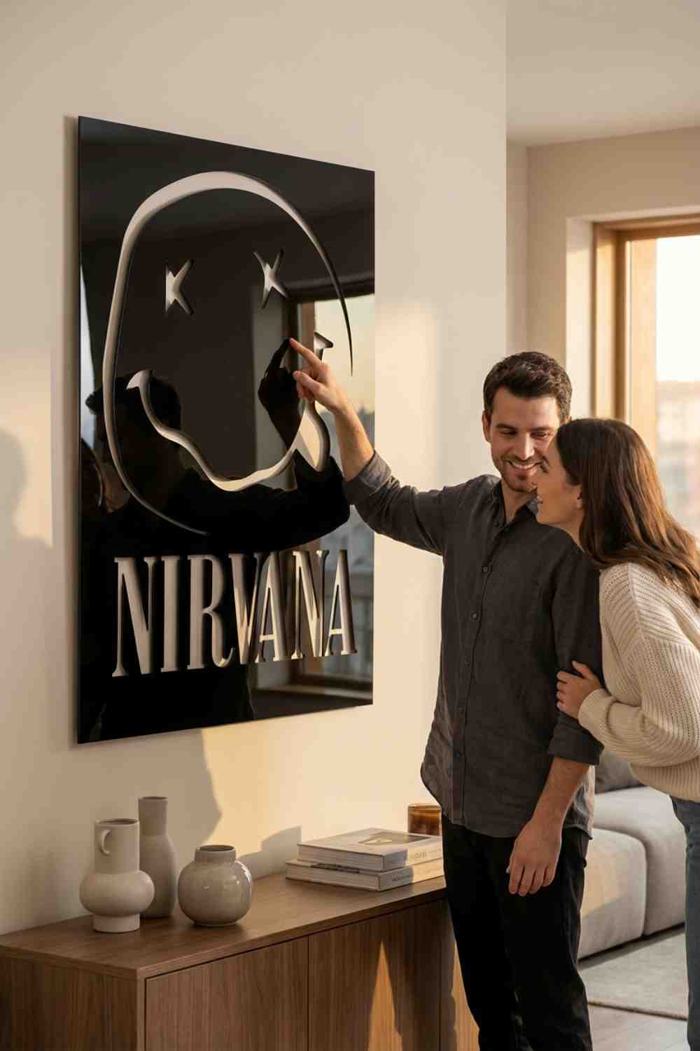 Nirvana - Cuadro decorativo | Cortayrecorta.es