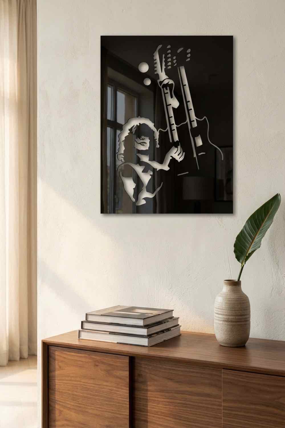 Jimmy Page - Cuadro decorativo | Cortayrecorta.es
