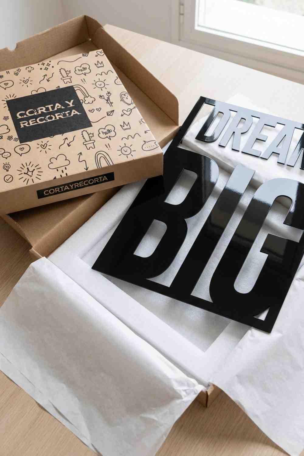 Dream Big - Cuadro decorativo | Cortayrecorta.es