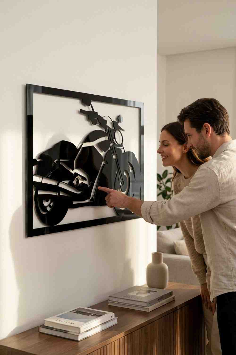 Harley Davidson V Road - Cuadro decorativo | Cortayrecorta.es