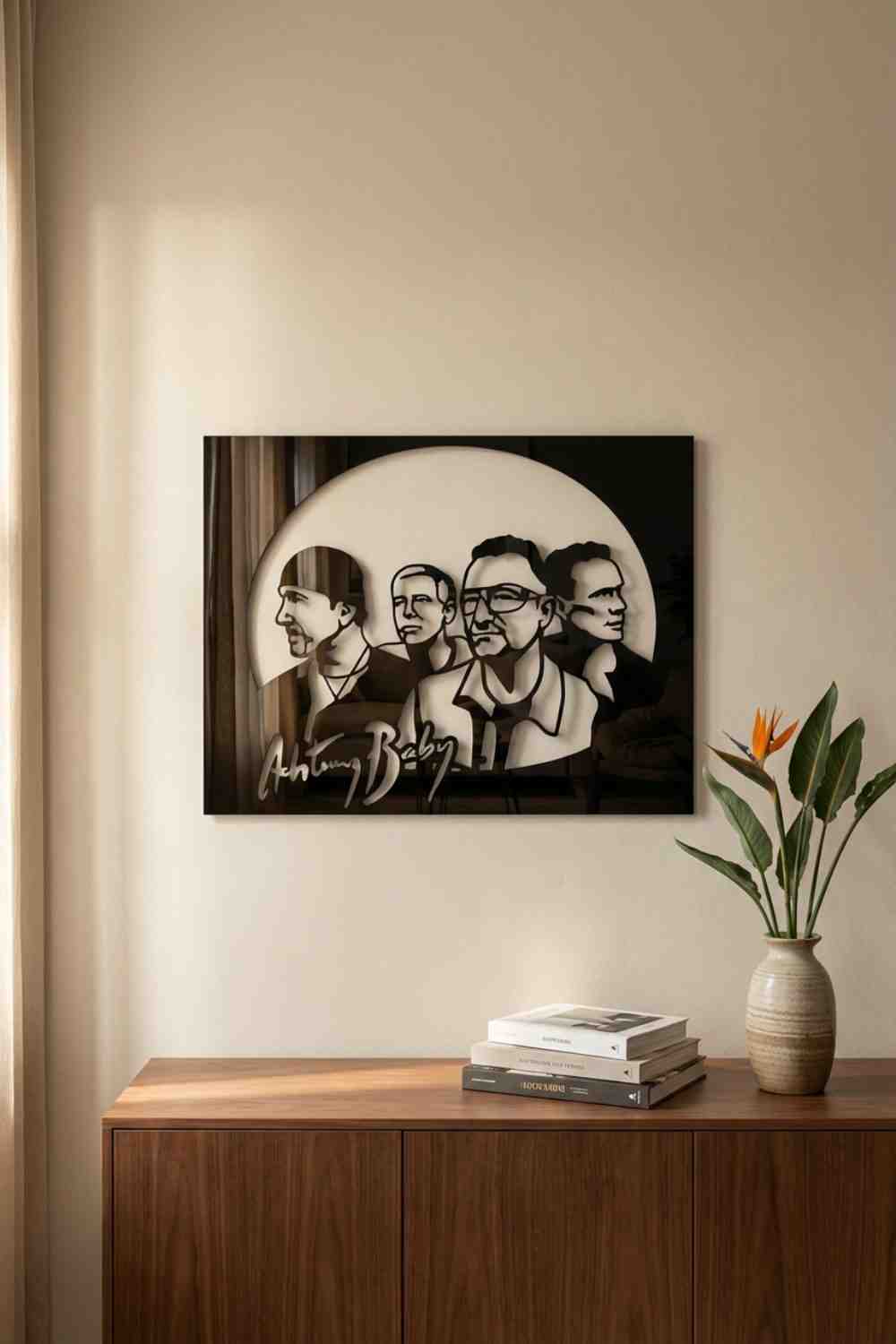U2 - Cuadro decorativo | Cortayrecorta.es