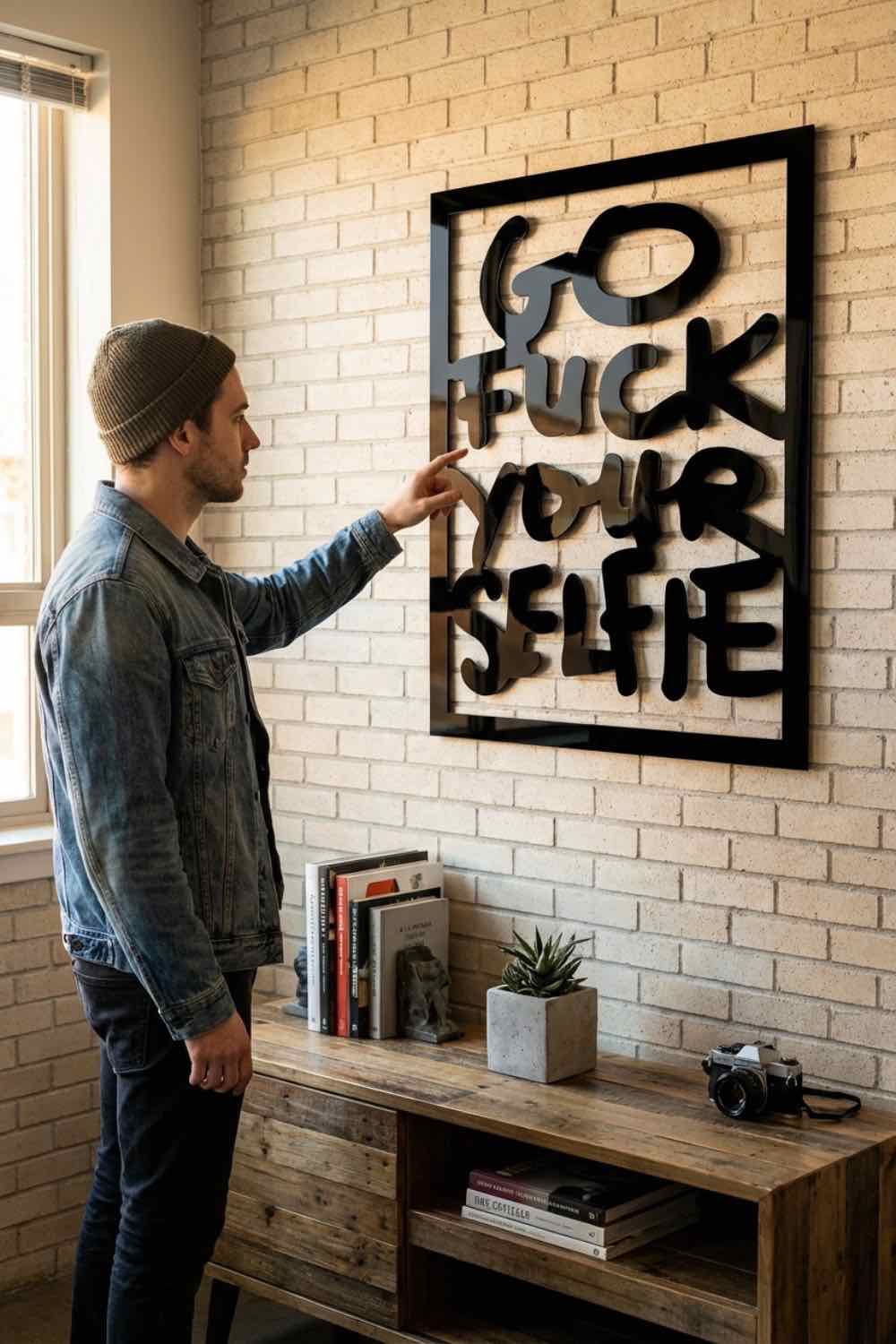 Go fuck your selfie