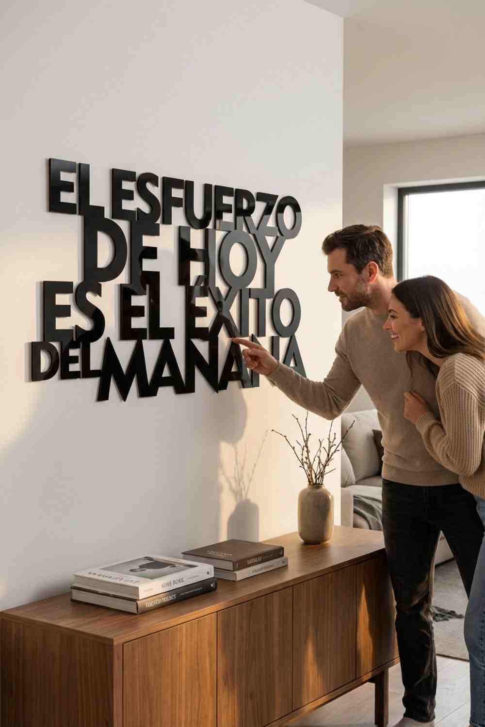 El esfuerzo - Cuadro decorativo | Cortayrecorta.es