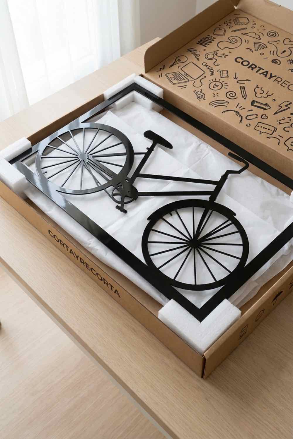 No Bike No Way - Cuadro decorativo | Cortayrecorta.es